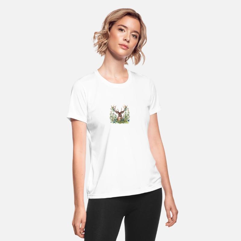 Deer Clipart - Forest Deer Illustrations,