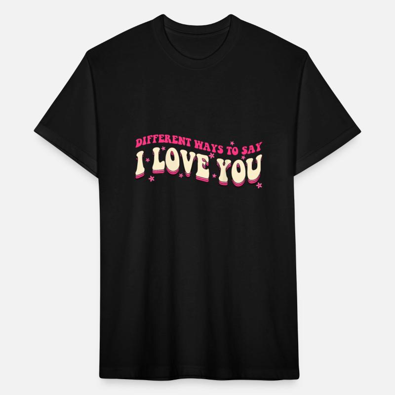 Different Ways To Say-I Love You retro hippie vale