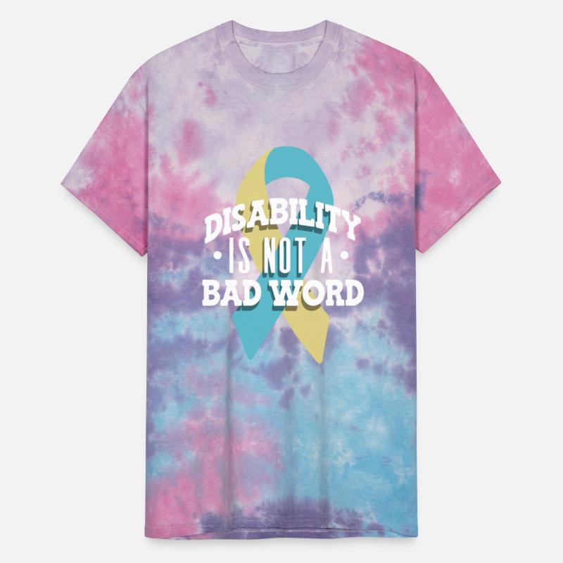 Disability Is Not a Bad Word Awareness Ribbon