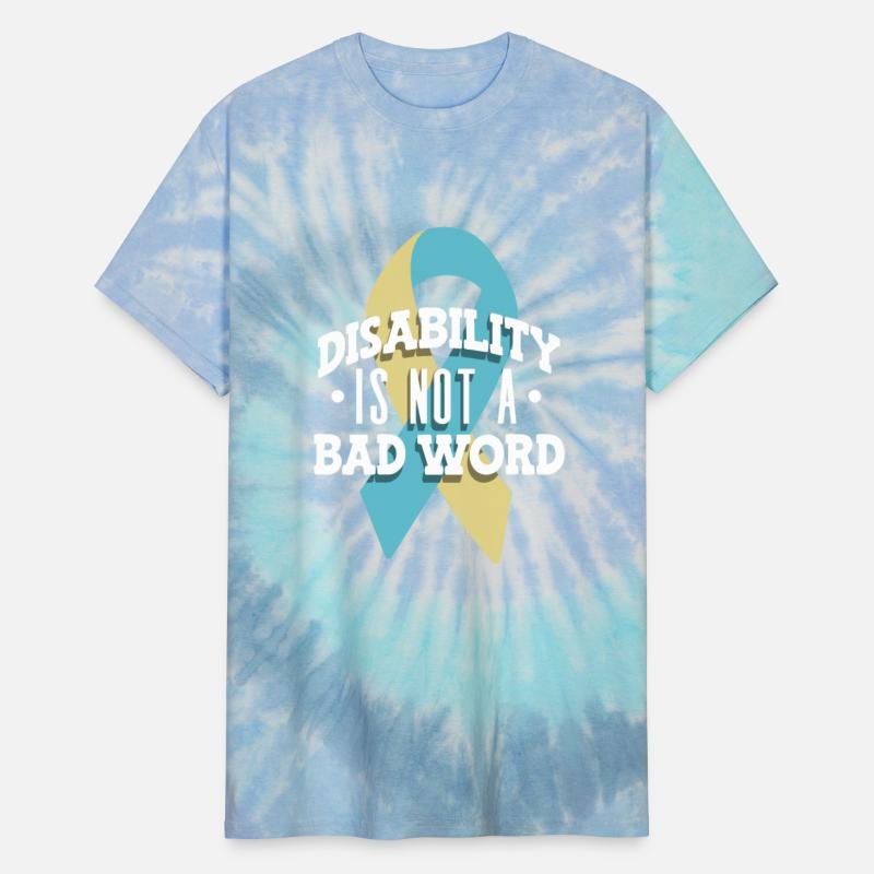Disability Is Not a Bad Word Awareness Ribbon