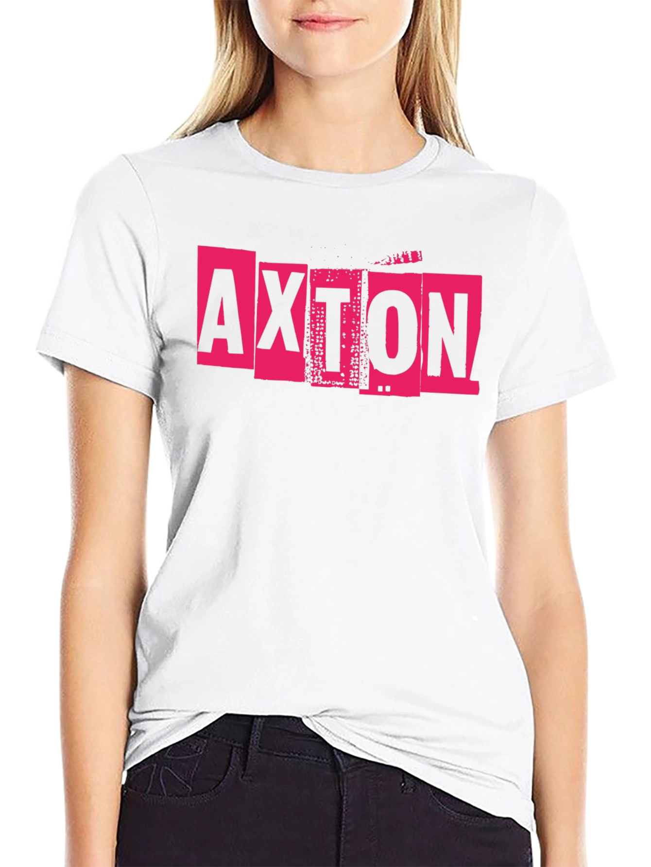 Axton Graphic Print Black T-Shirt