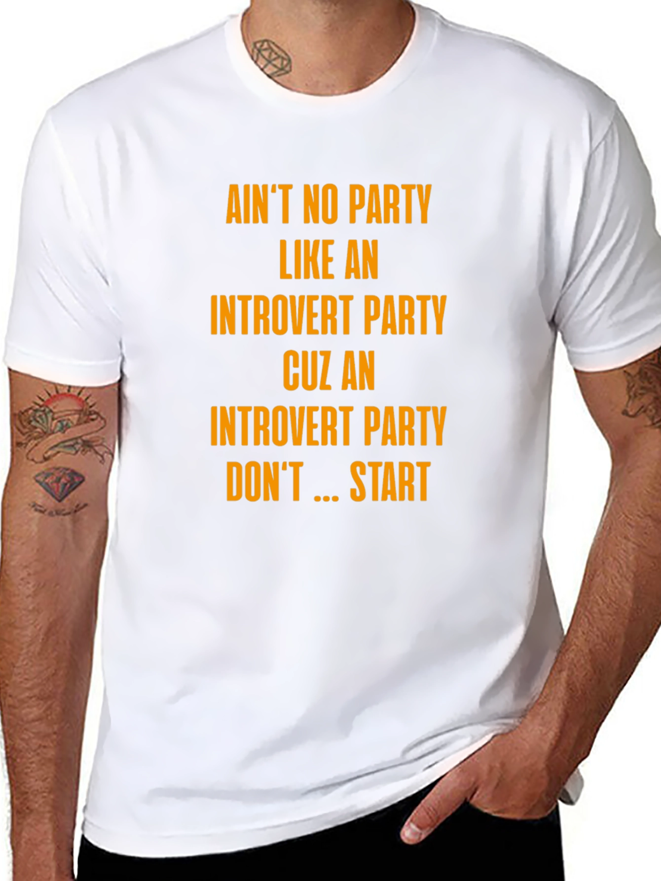 Introvert Party T-Shirt - Funny Slogan Tee