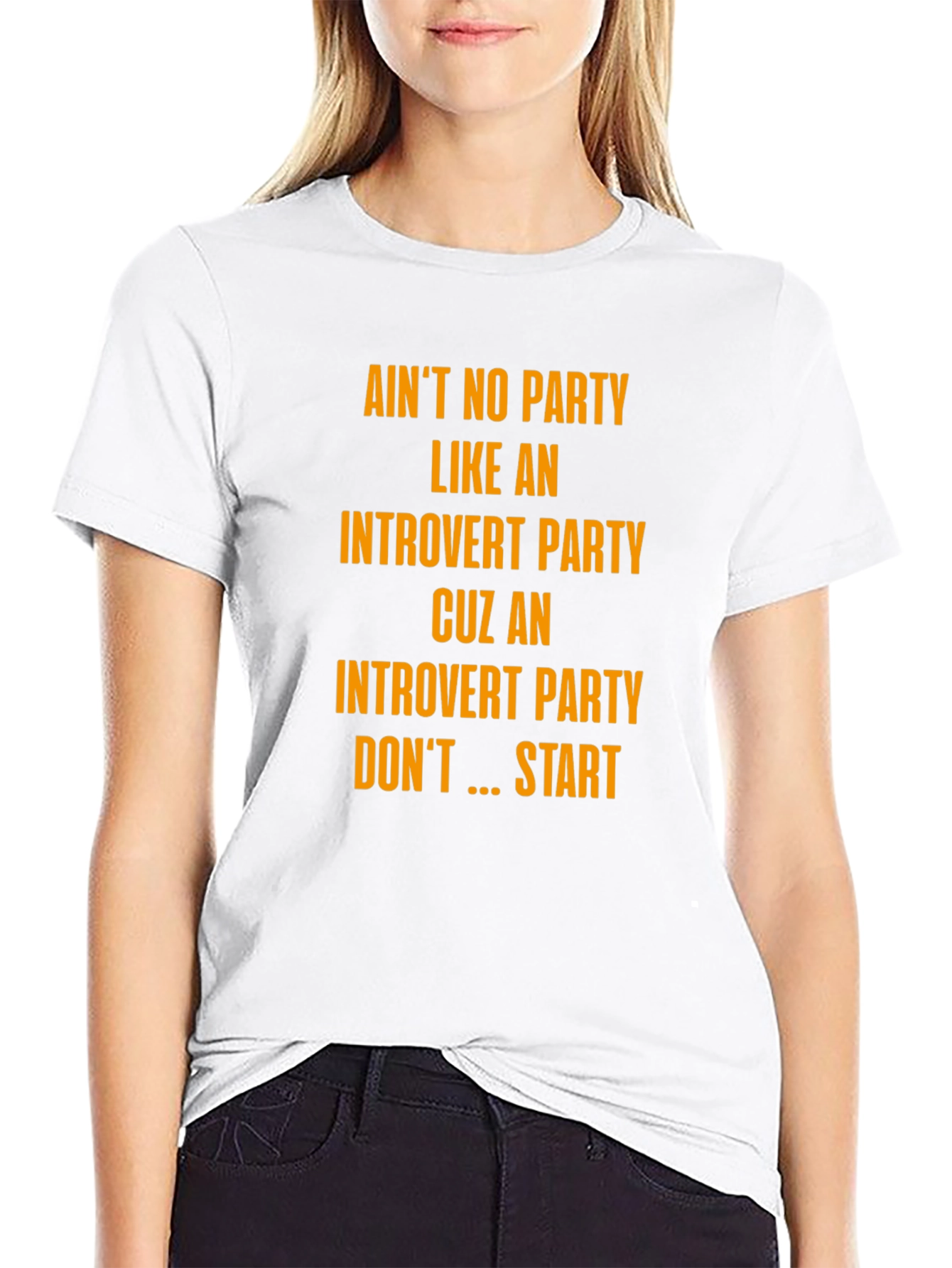Introvert Party T-Shirt - Funny Slogan Tee