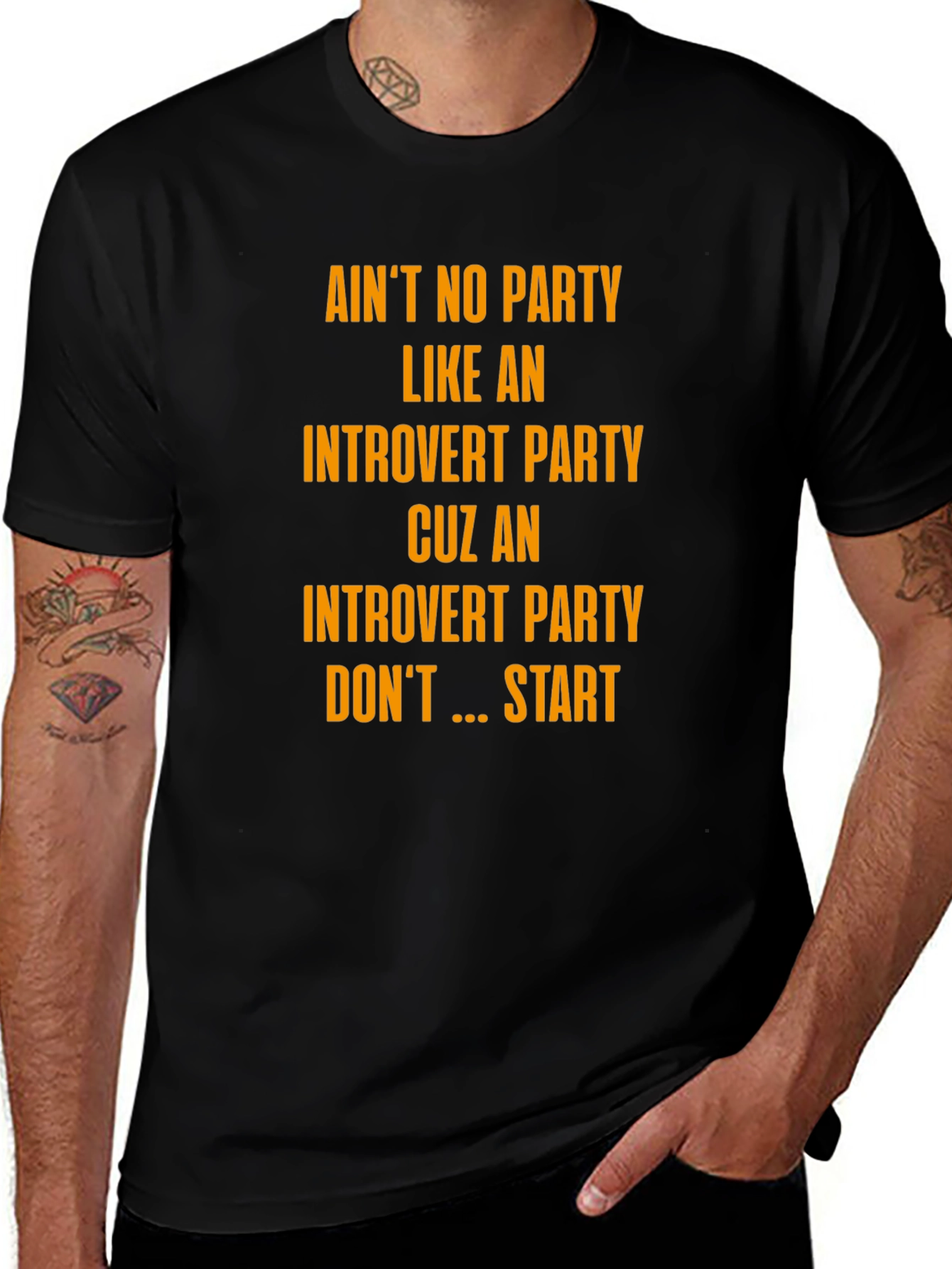 Introvert Party T-Shirt - Funny Slogan Tee