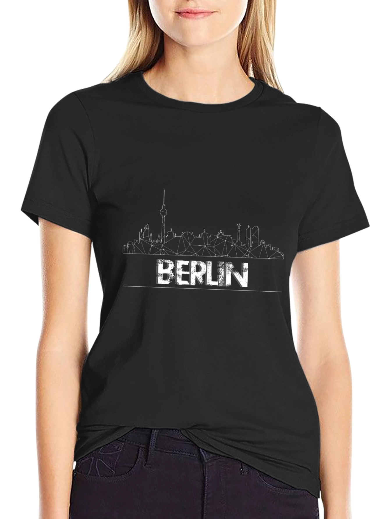 Berlin Skyline T-Shirt - Modern Graphic Tee