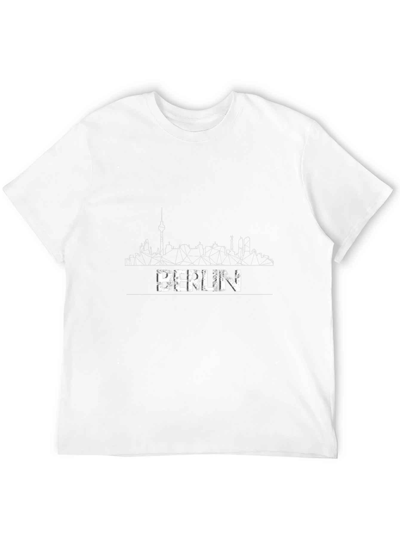 Berlin Skyline T-Shirt - Modern Graphic Tee