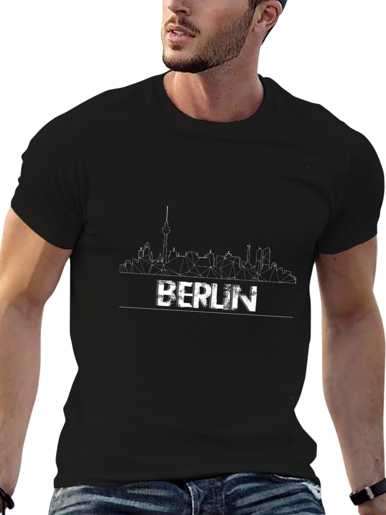 Berlin Skyline T-Shirt - Modern Graphic Tee