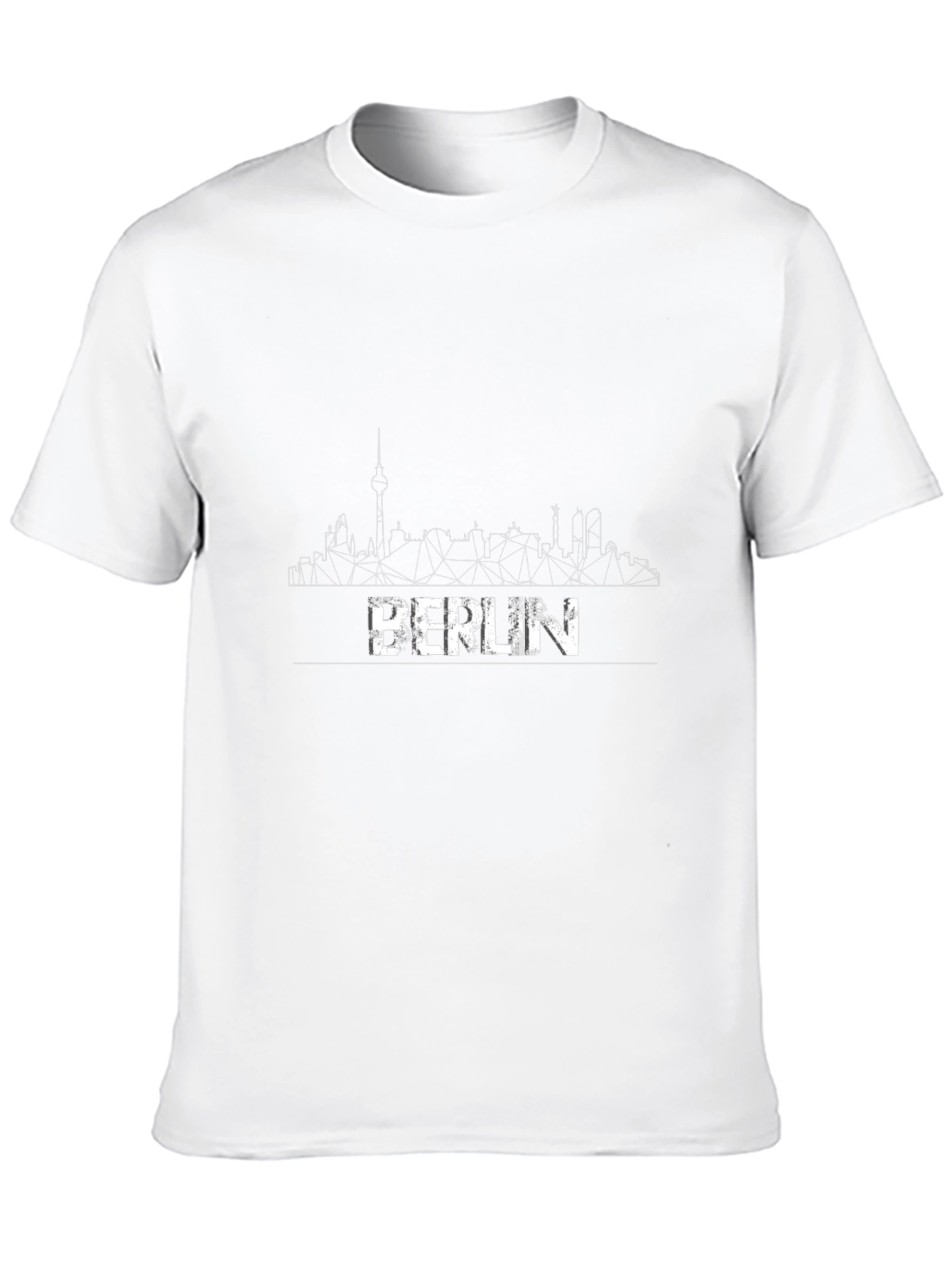 Berlin Skyline T-Shirt - Modern Graphic Tee