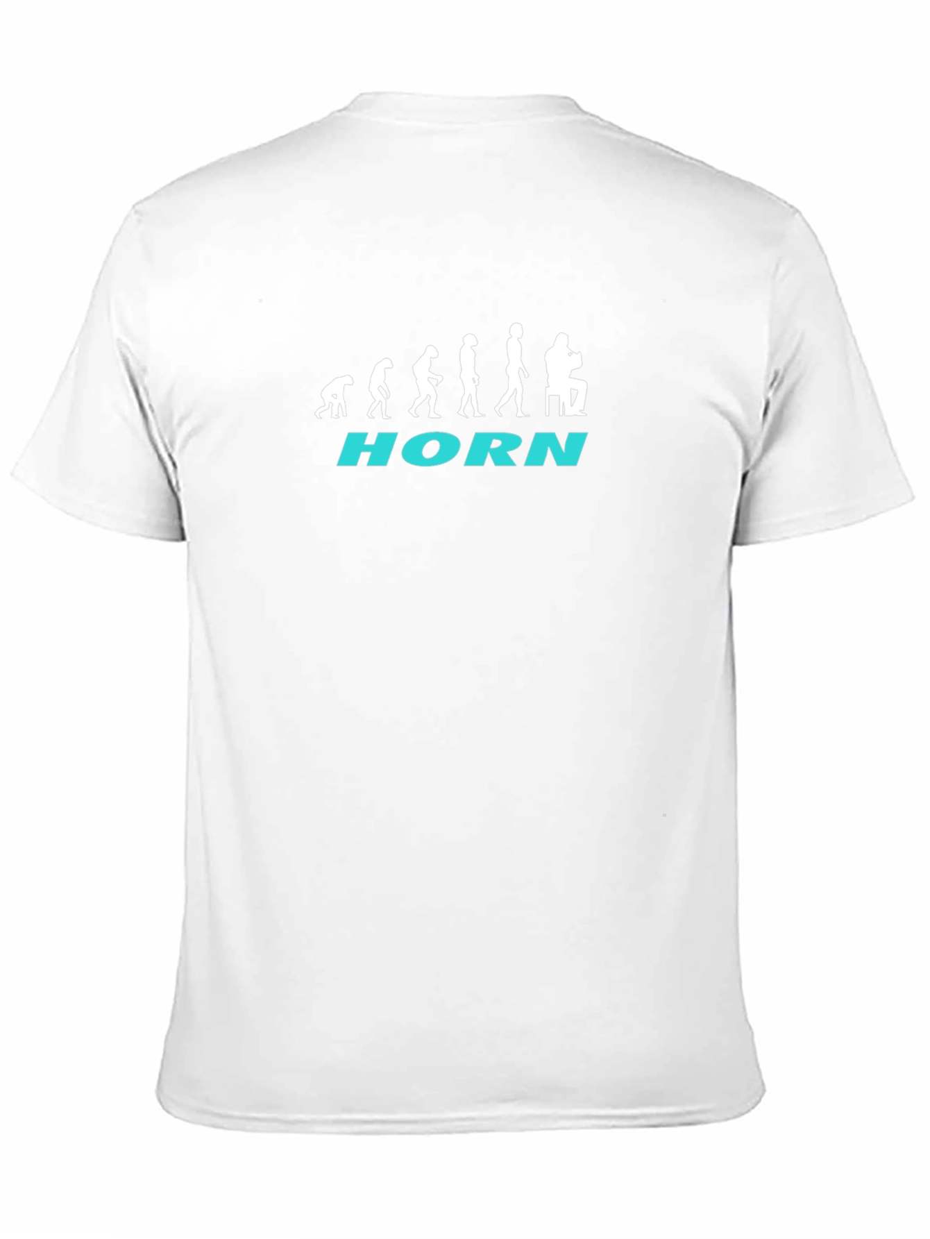 Evolution of Man Horn T-Shirt