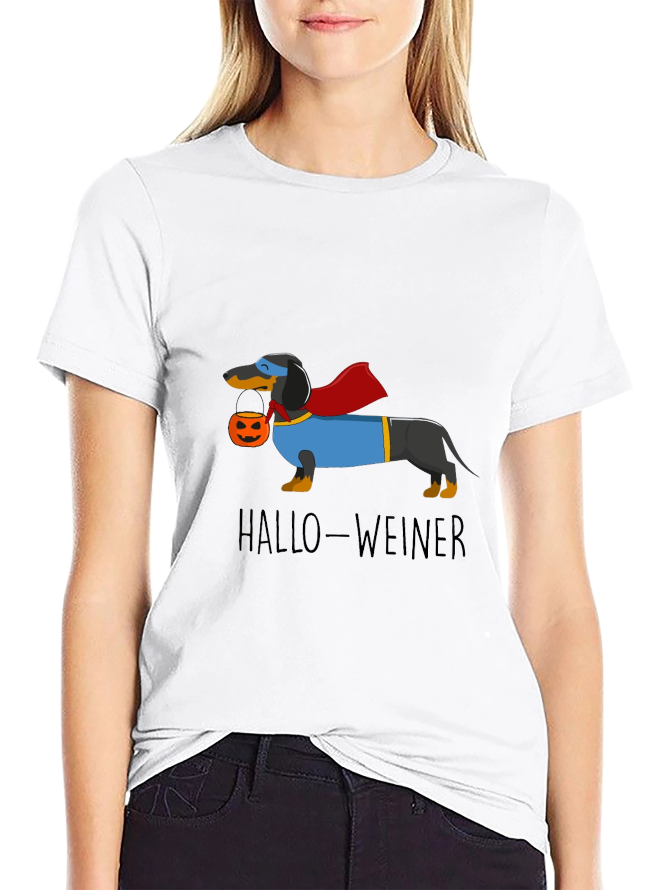 Hallo-Weiner Dachshund Halloween T-Shirt
