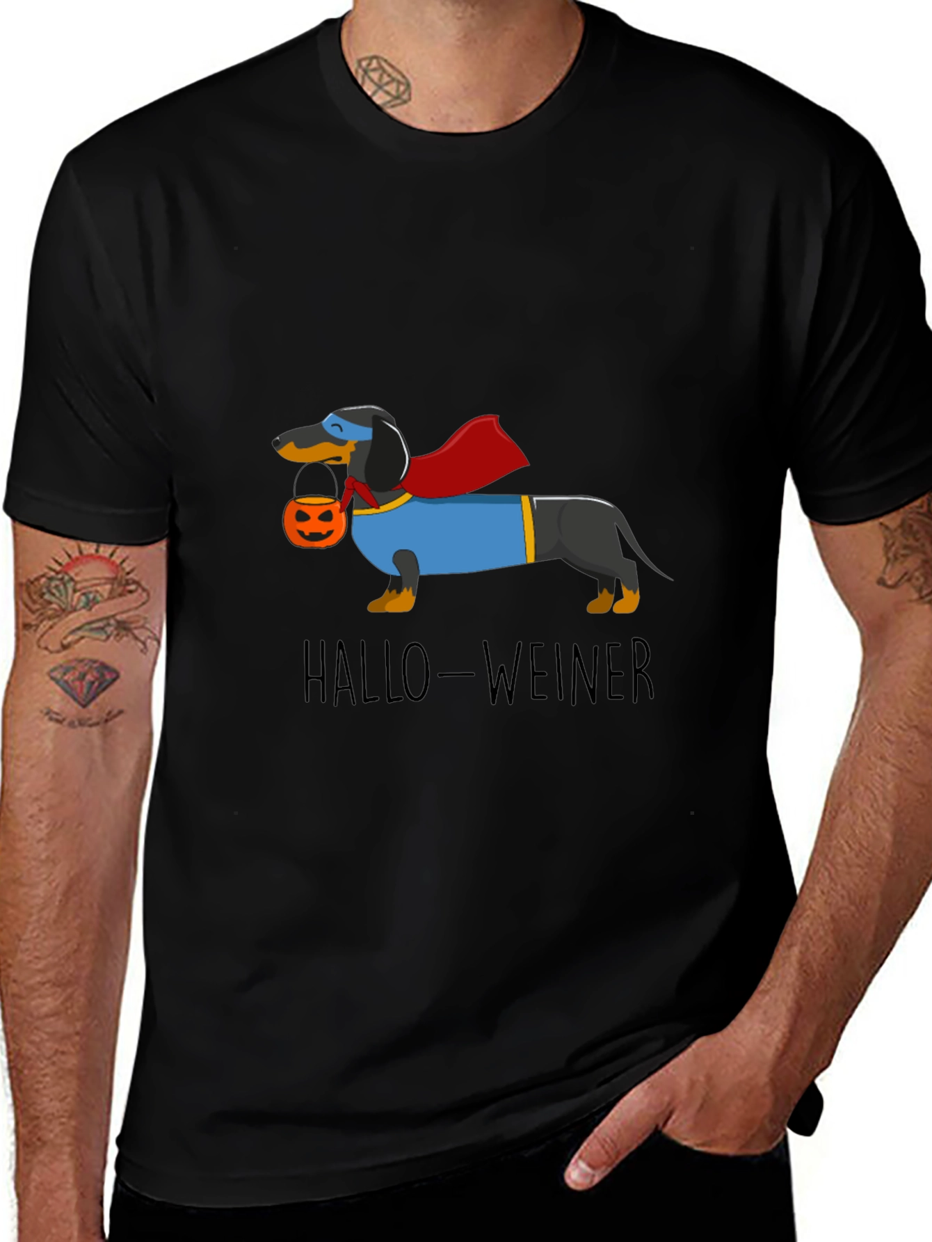 Hallo-Weiner Dachshund Halloween T-Shirt