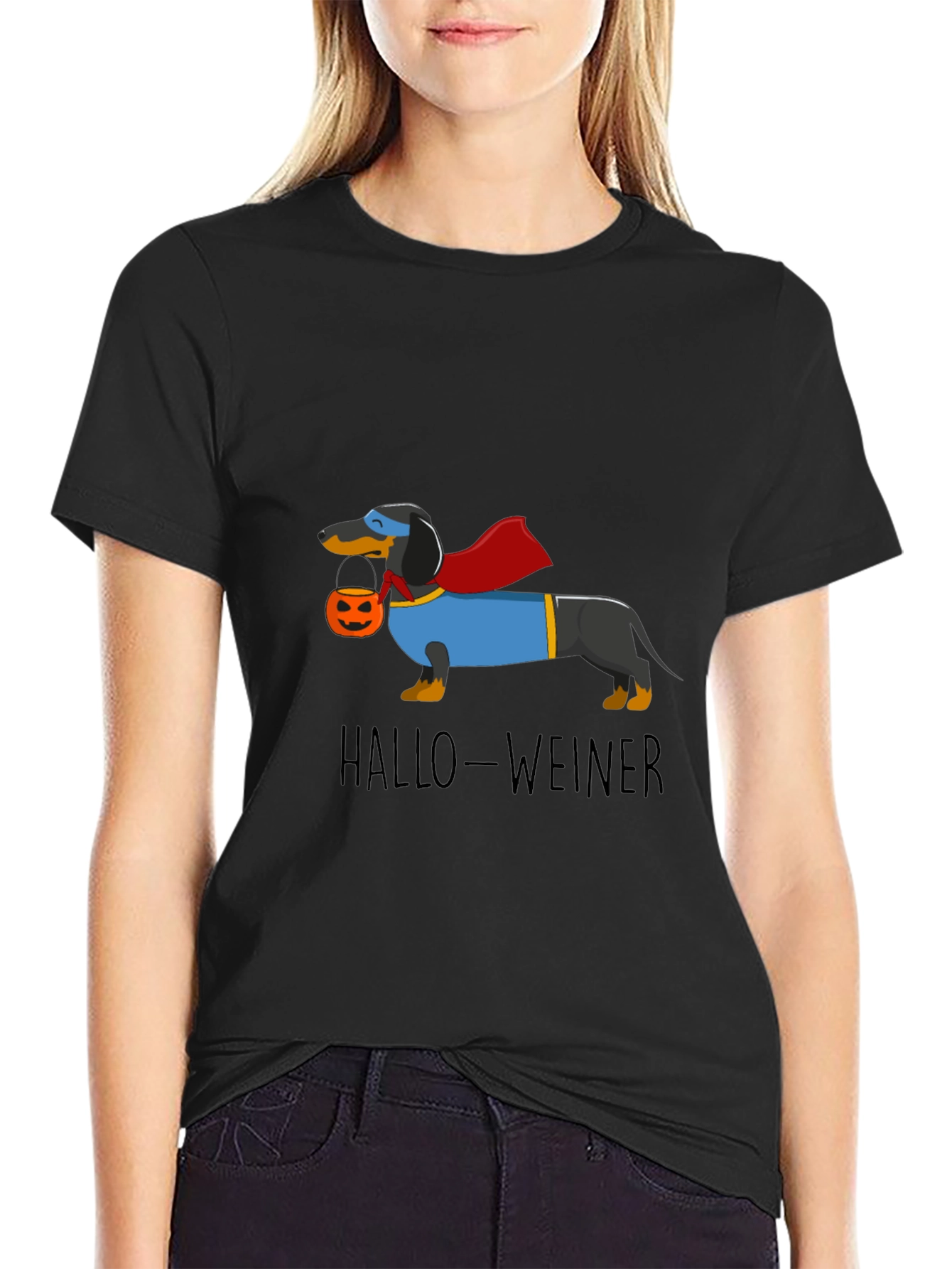 Hallo-Weiner Dachshund Halloween T-Shirt