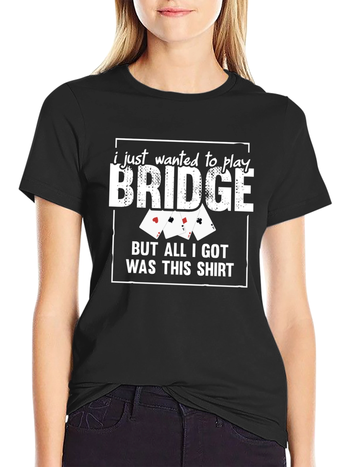 Bridge Player T-Shirt - Funny Card Game Tee