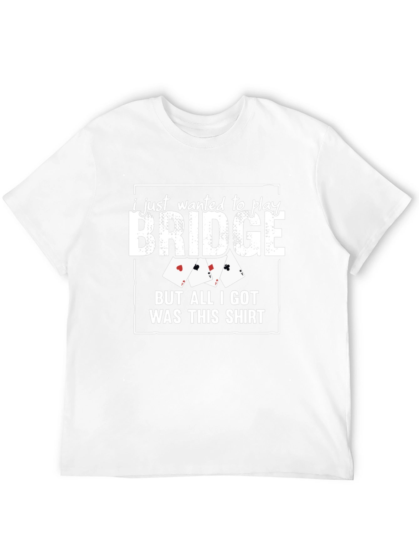Bridge Player T-Shirt - Funny Card Game Tee