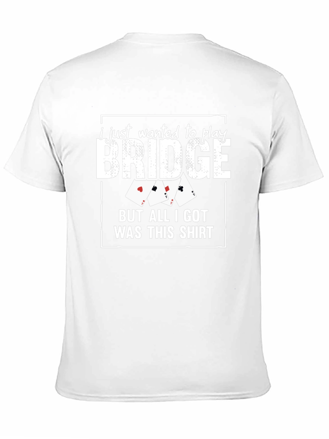 Bridge Player T-Shirt - Funny Card Game Tee