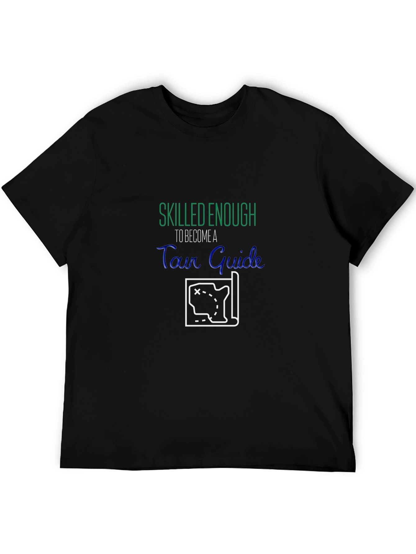 Tour Guide Graphic Tee - Skilled Enough Travel T-Shirt