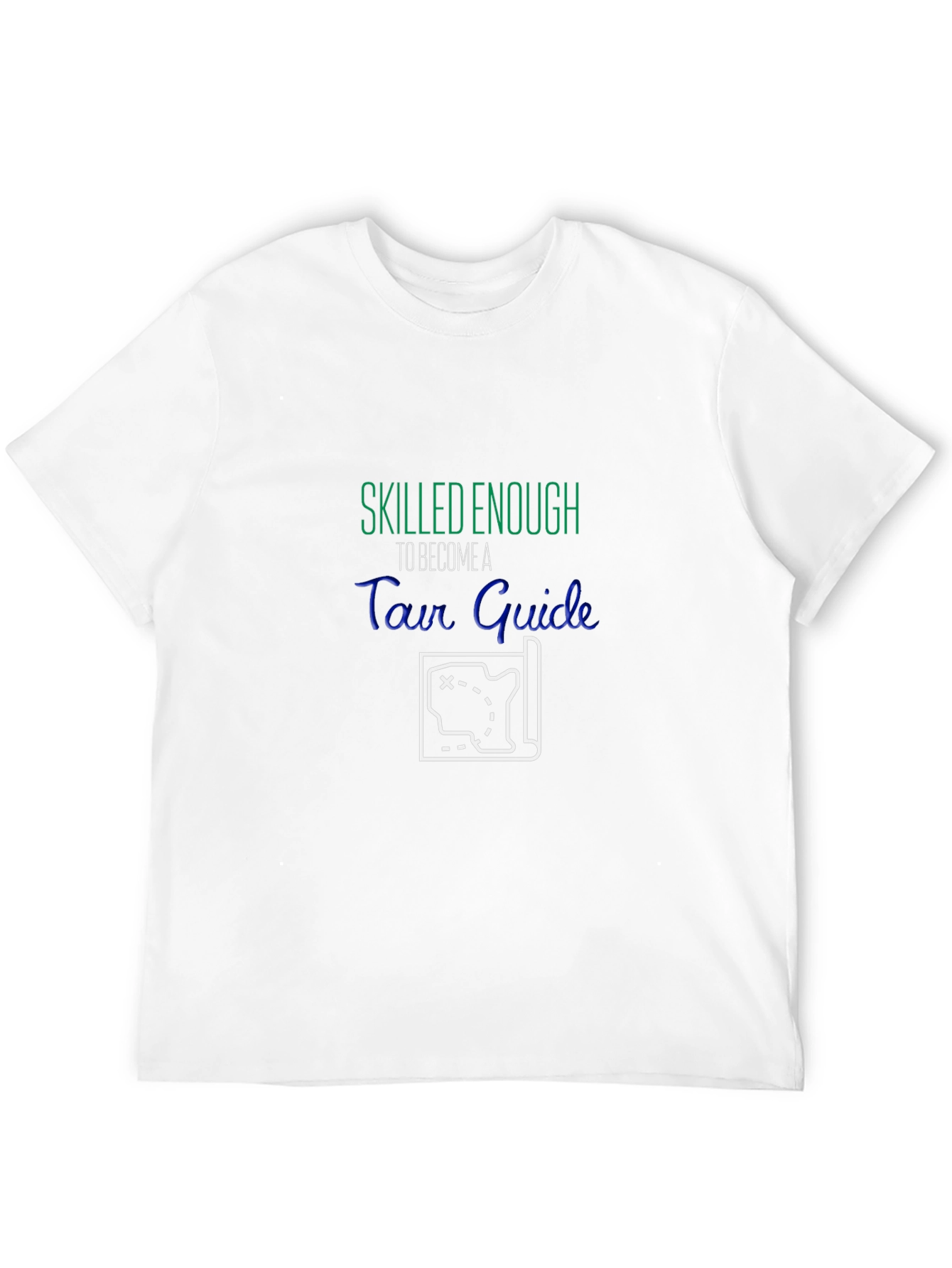 Tour Guide Graphic Tee - Skilled Enough Travel T-Shirt