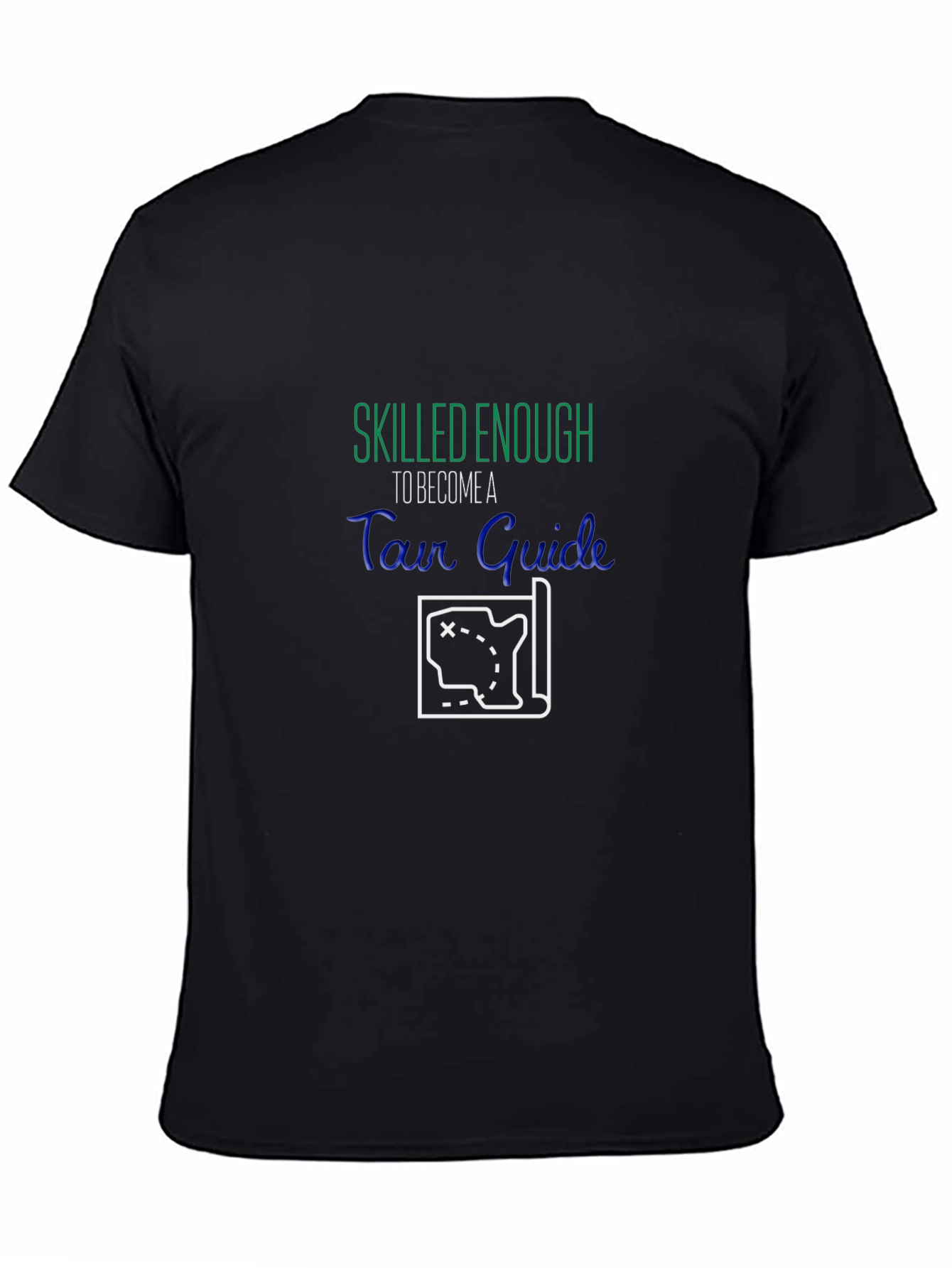 Tour Guide Graphic Tee - Skilled Enough Travel T-Shirt