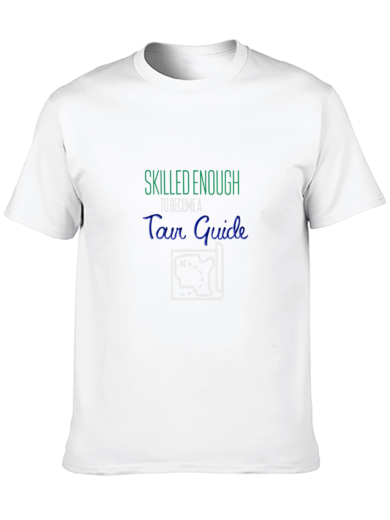 Tour Guide Graphic Tee - Skilled Enough Travel T-Shirt