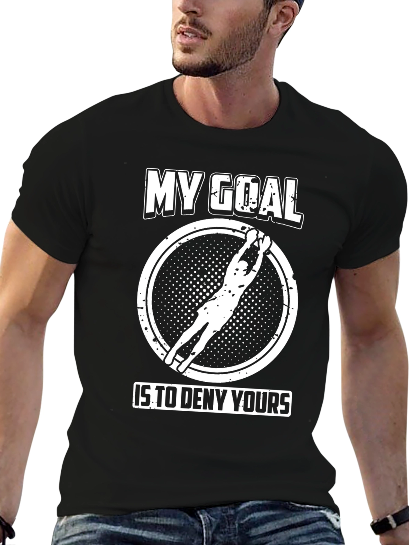 My Goal Is To Deny Yours Goalie T-Shirt