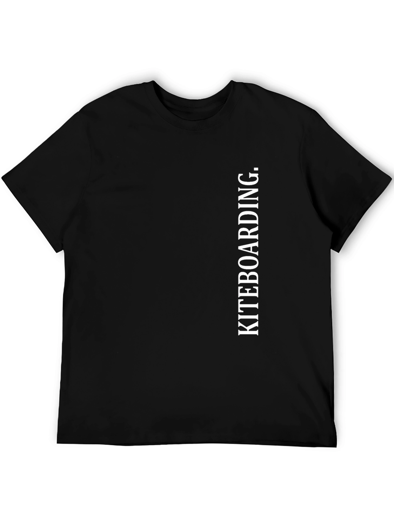 Kiteboarding Graphic Tee - Black