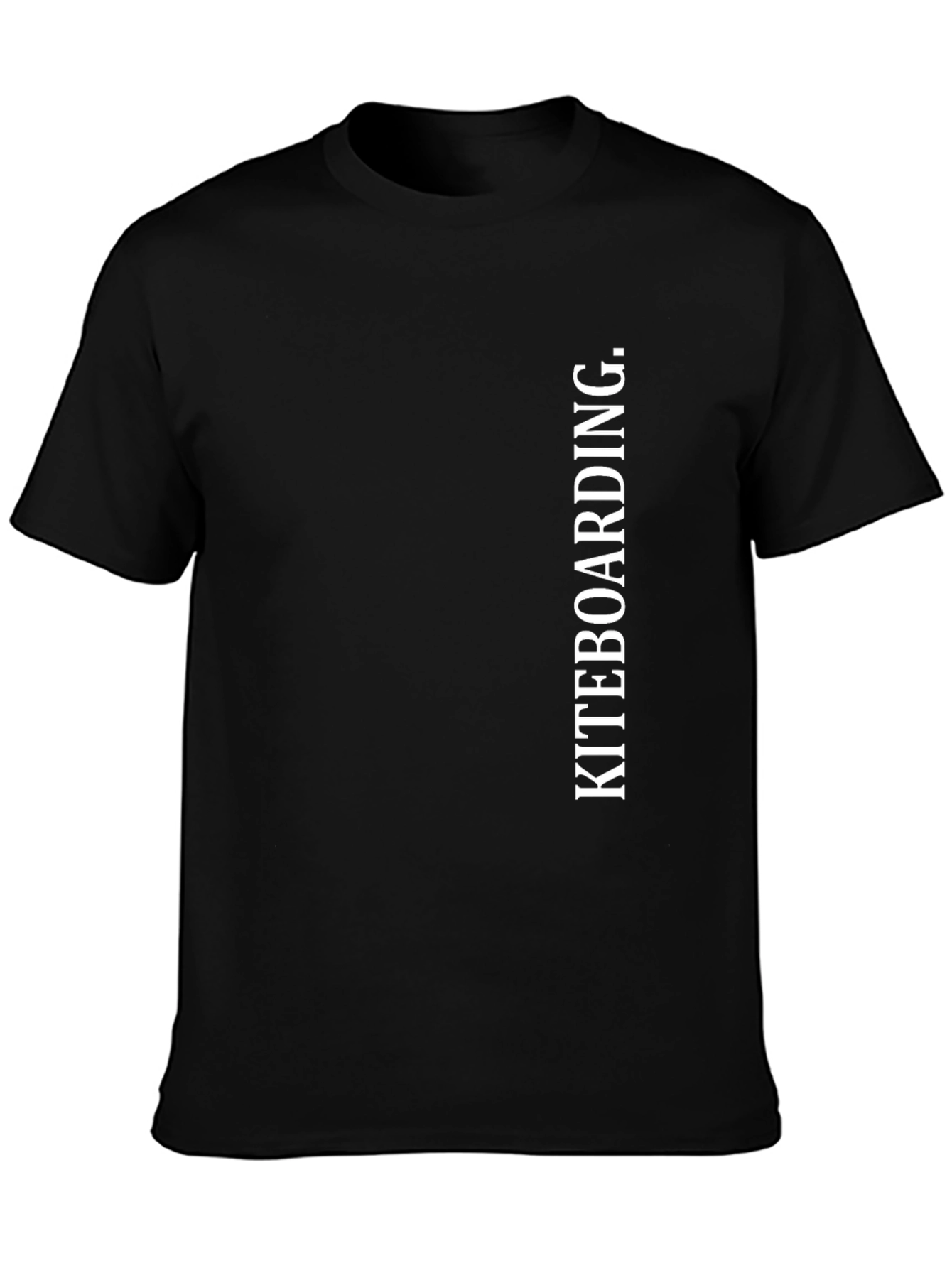 Kiteboarding Graphic Tee - Black