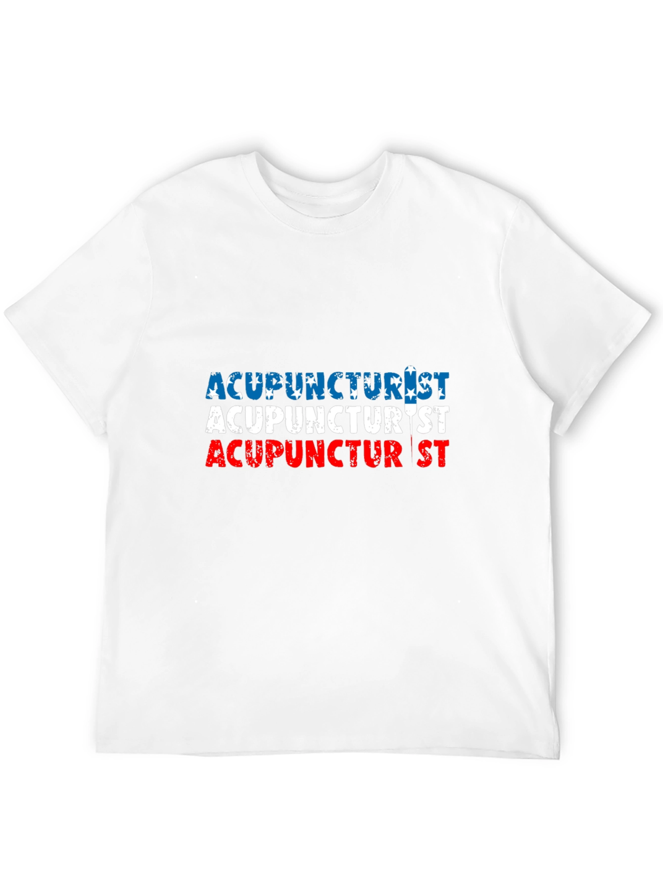 Acupuncturist American Flag T-Shirt