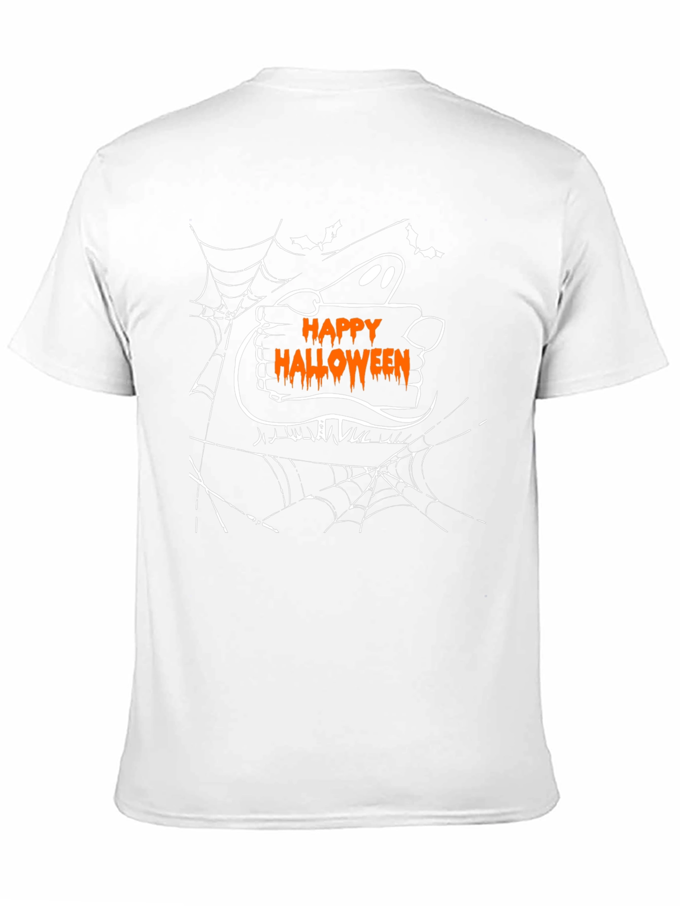 Happy Halloween Ghost T-Shirt - Spooky Season Tee