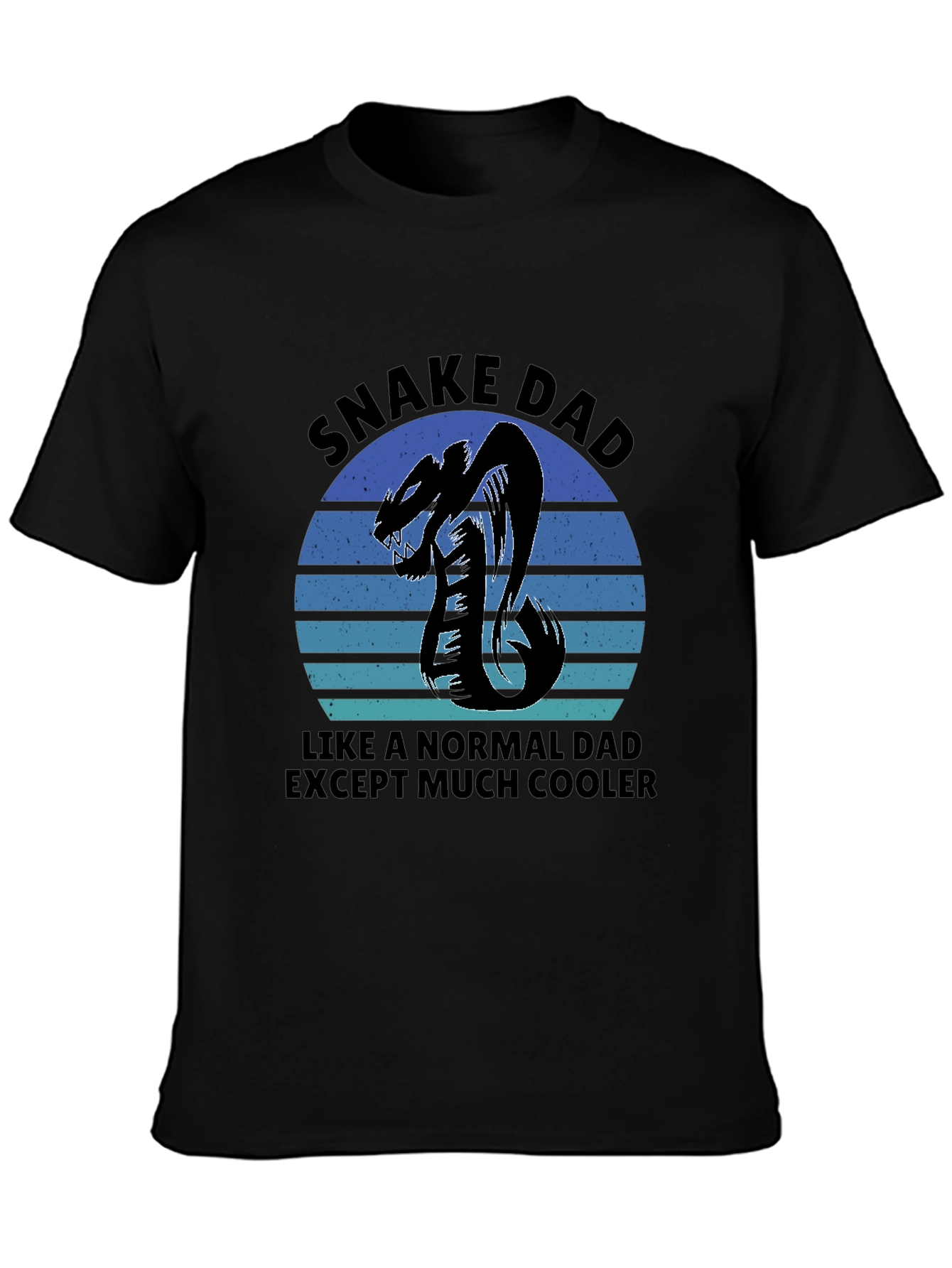 Snake Dad Graphic T-Shirt - Cool Dad Style