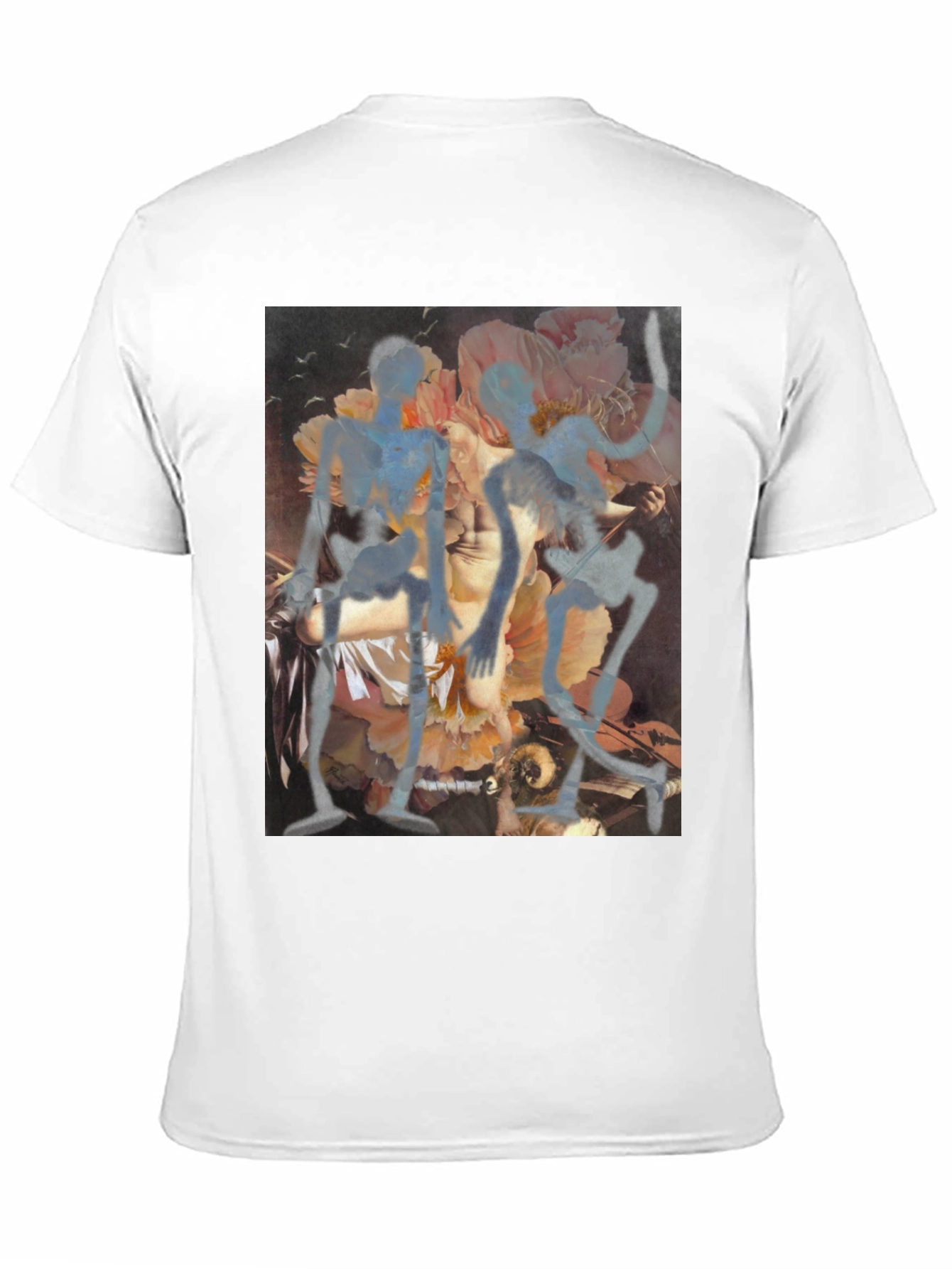 Floral Art Graphic Tee