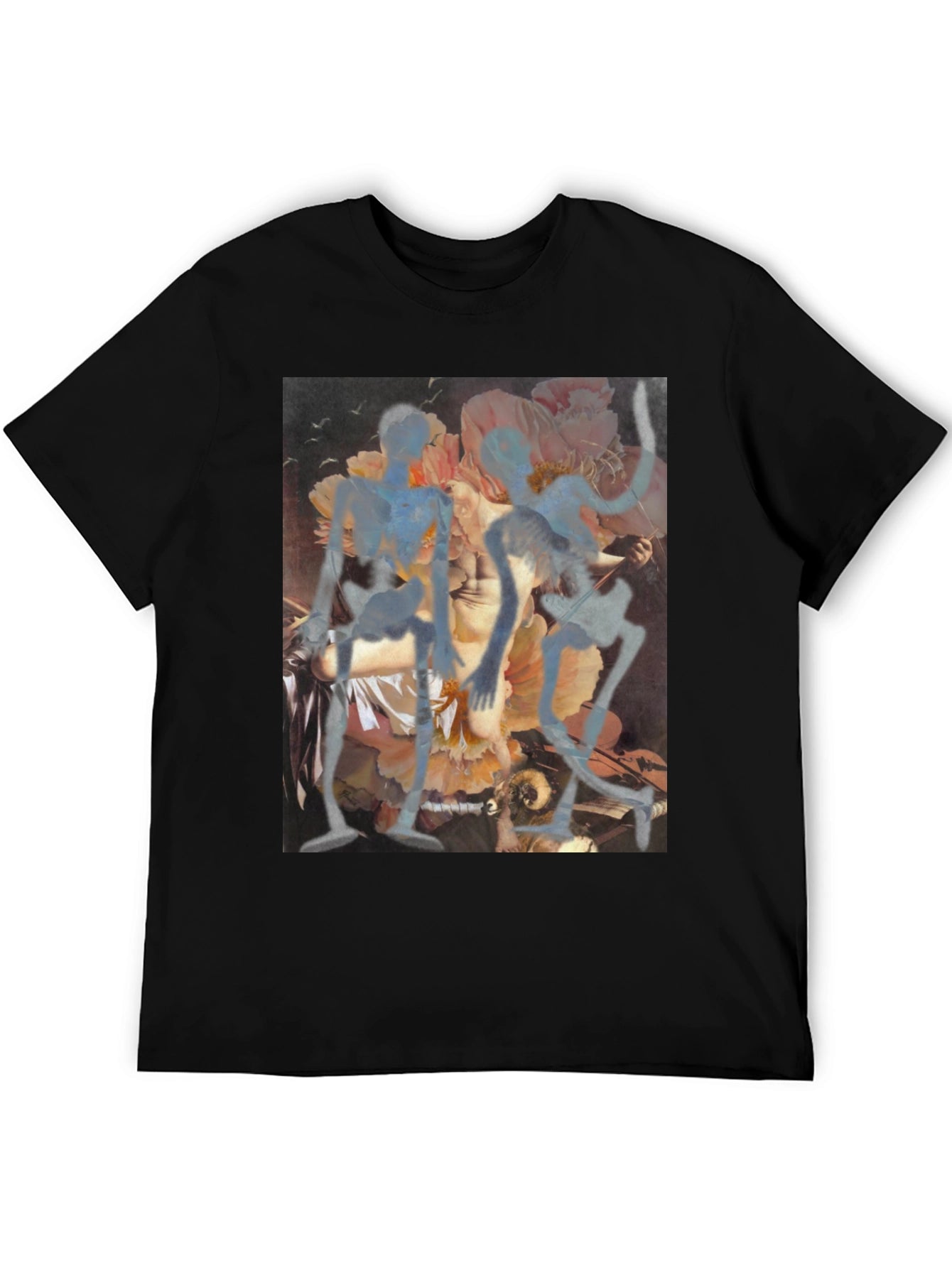 Floral Art Graphic Tee