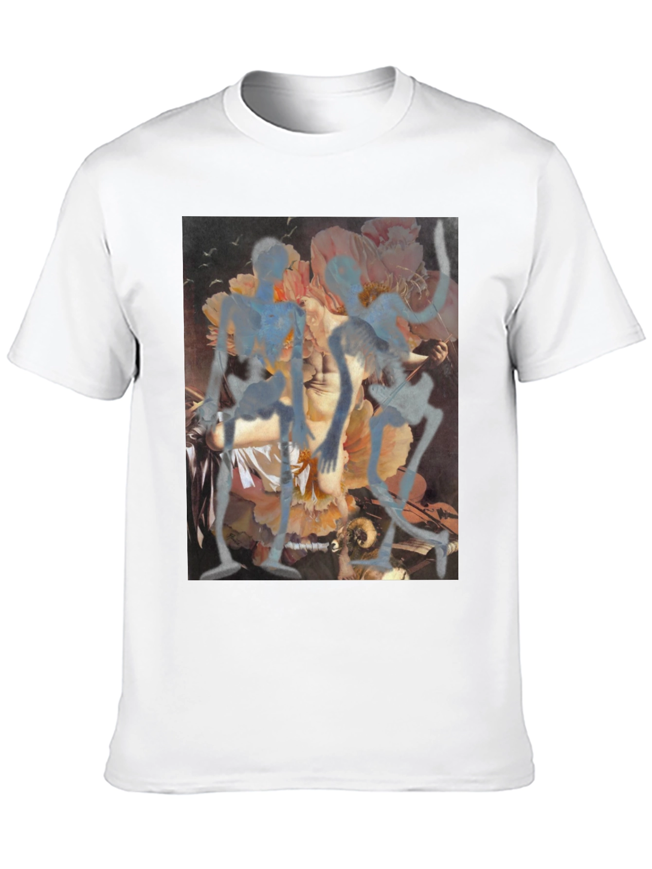 Floral Art Graphic Tee