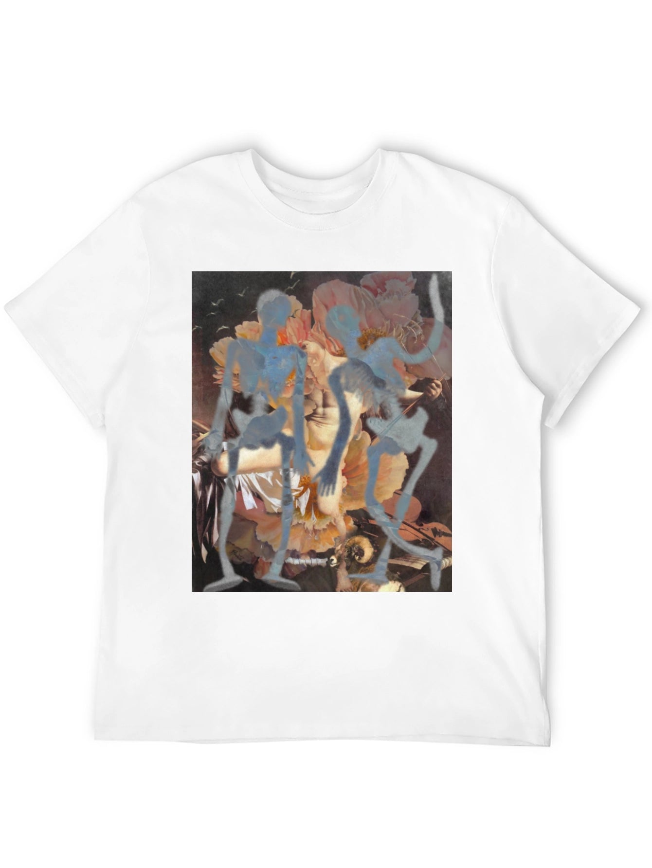 Floral Art Graphic Tee