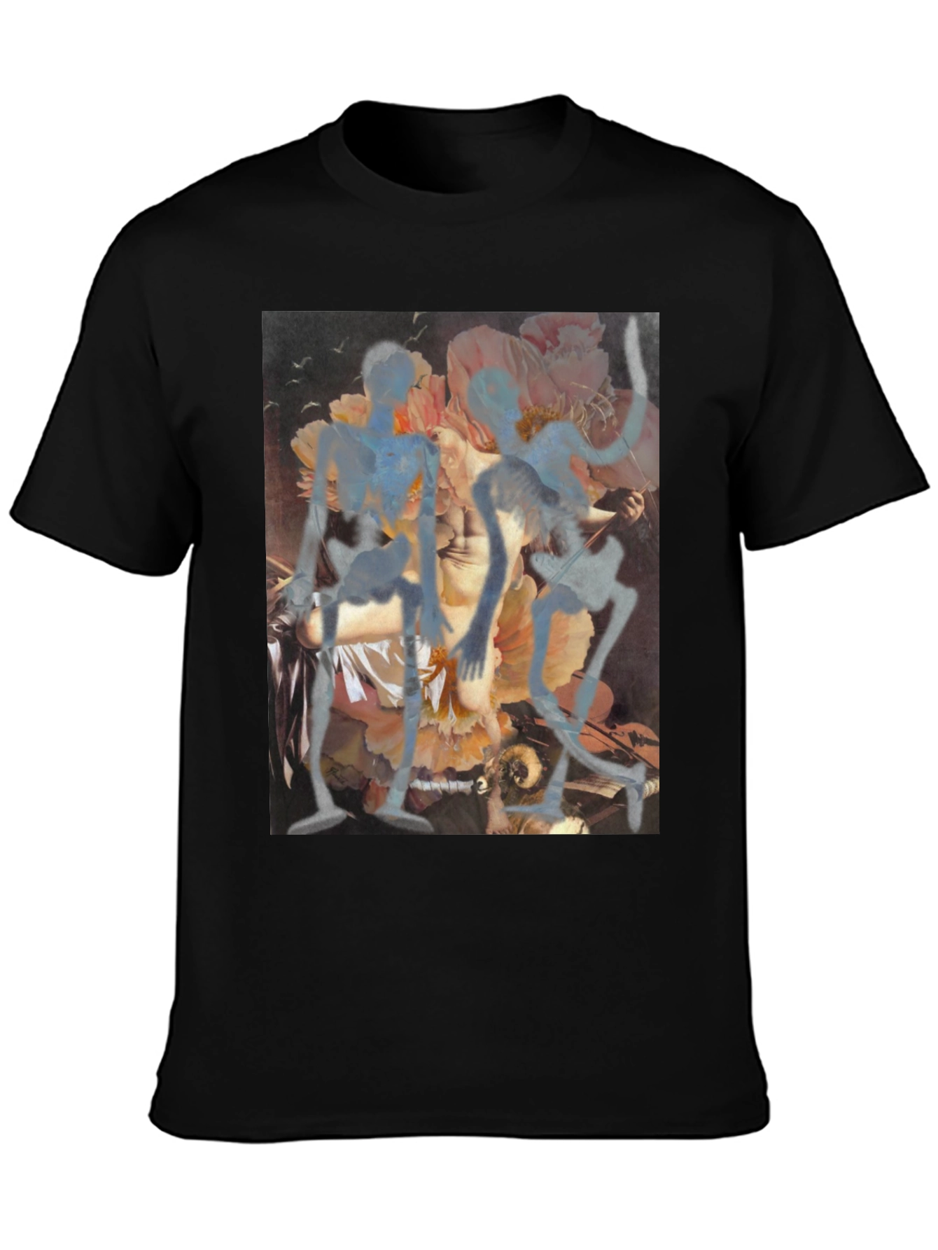 Floral Art Graphic Tee
