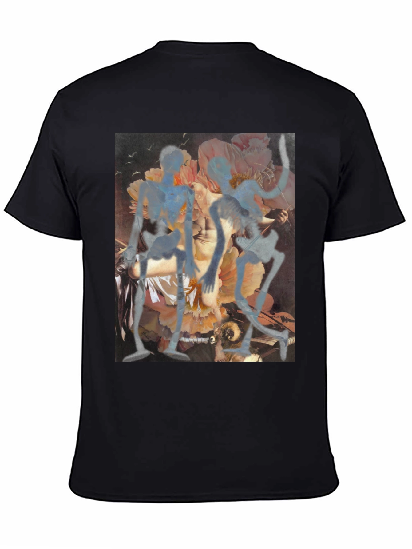 Floral Art Graphic Tee