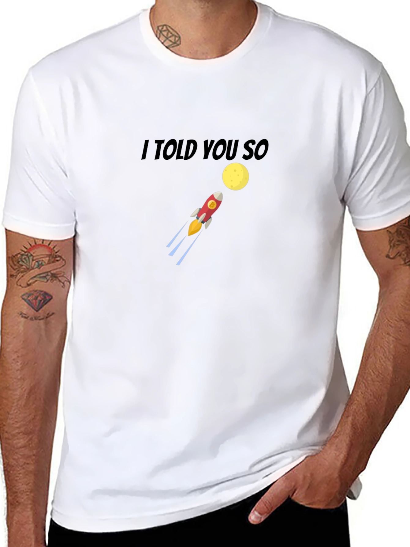 I Told You So Rocket to the Moon T-Shirt