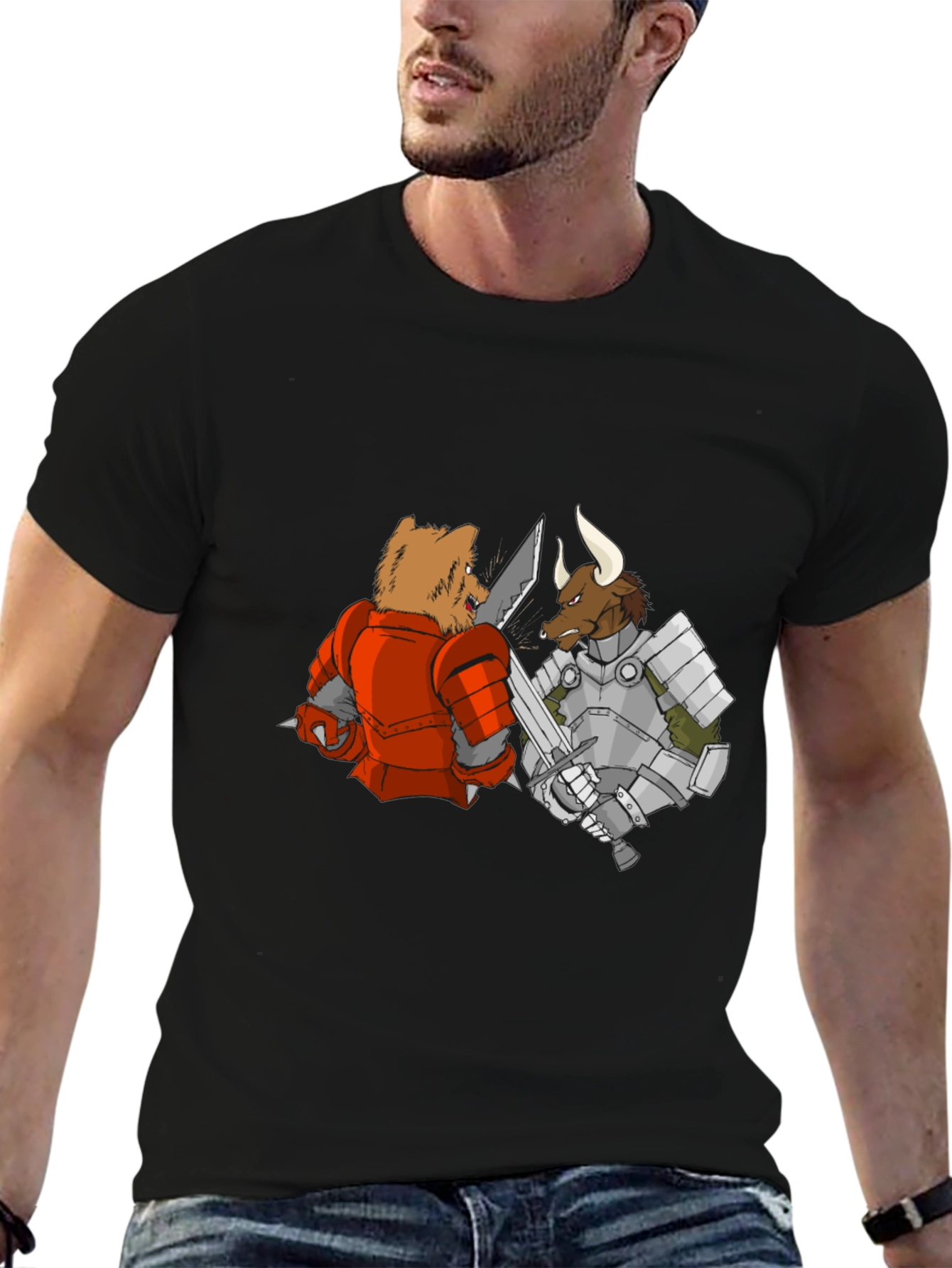 Bear vs Bull T-Shirt