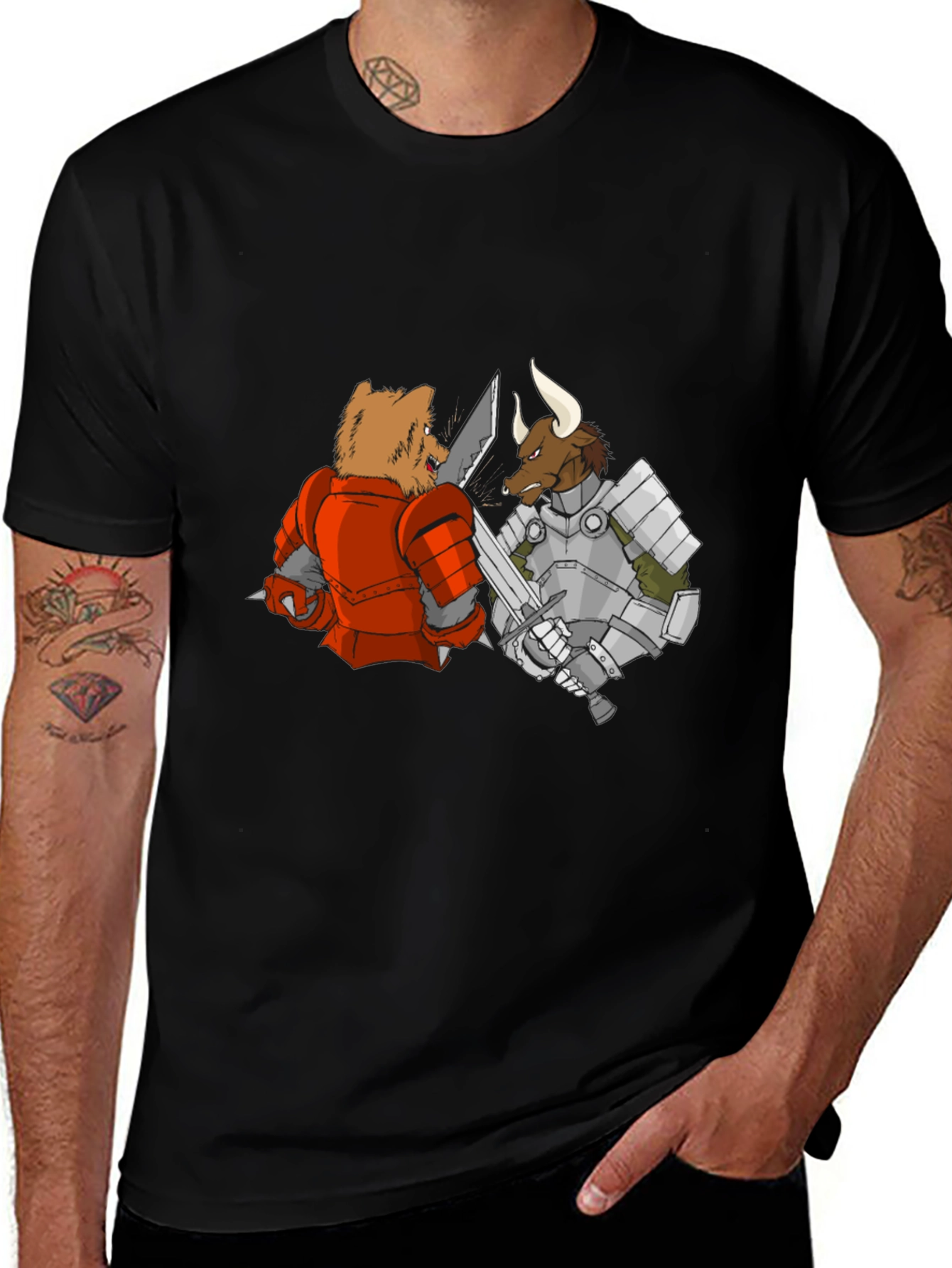 Bear vs Bull T-Shirt