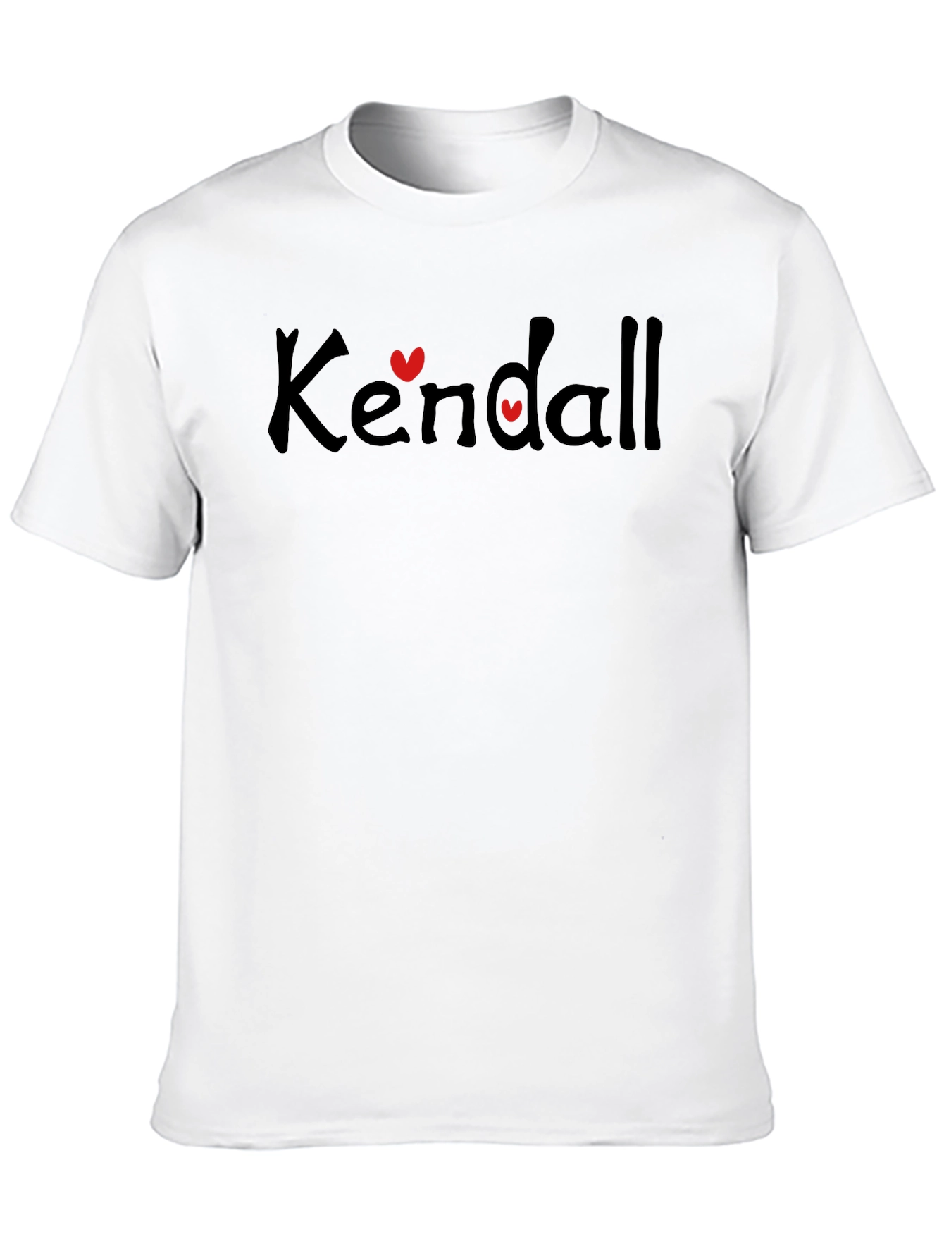 Kendall Heart Graphic Black T-Shirt