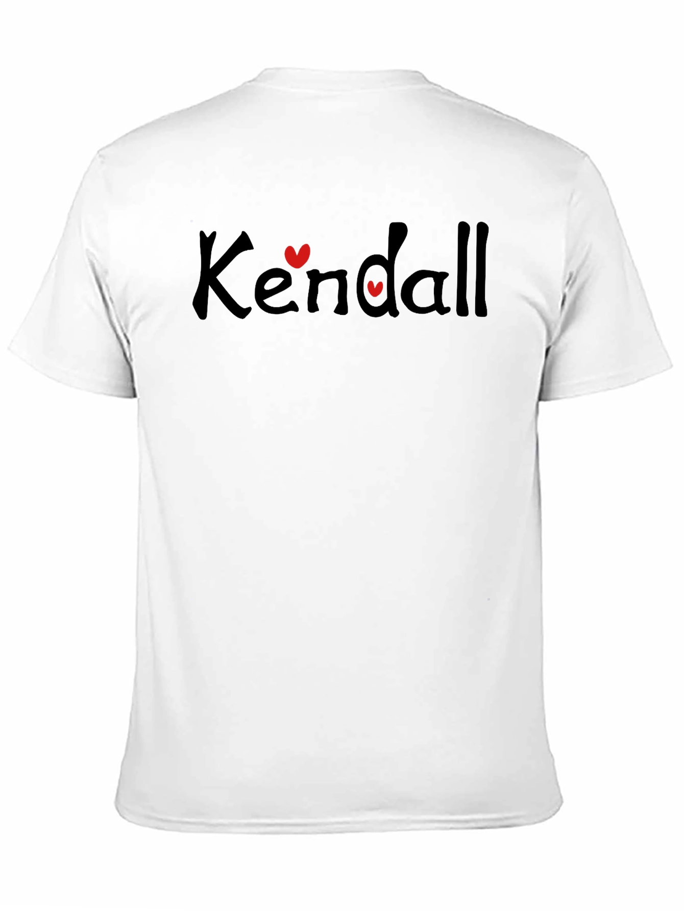 Kendall Heart Graphic Black T-Shirt