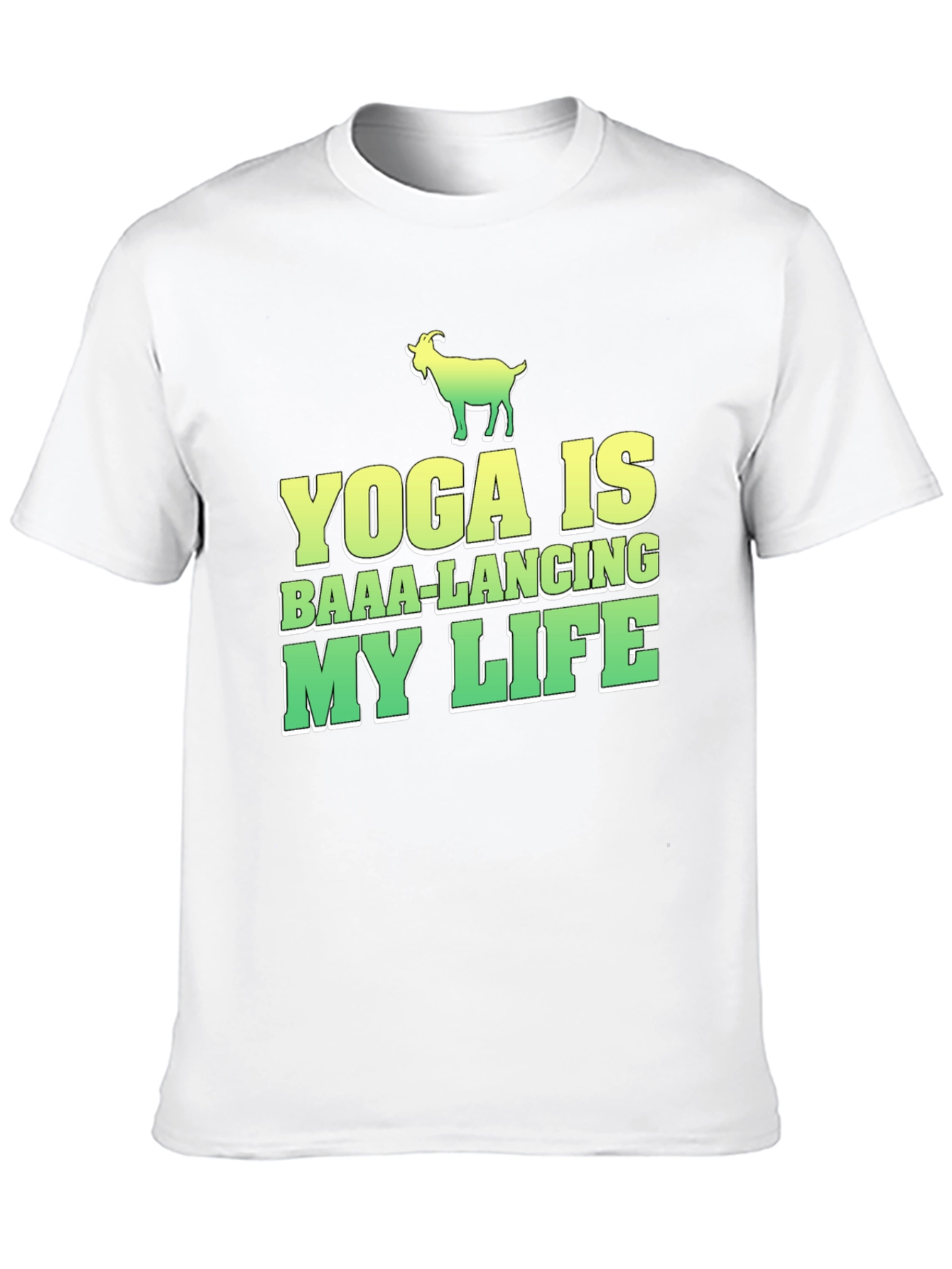 Yoga Goat Balancing Life T-Shirt