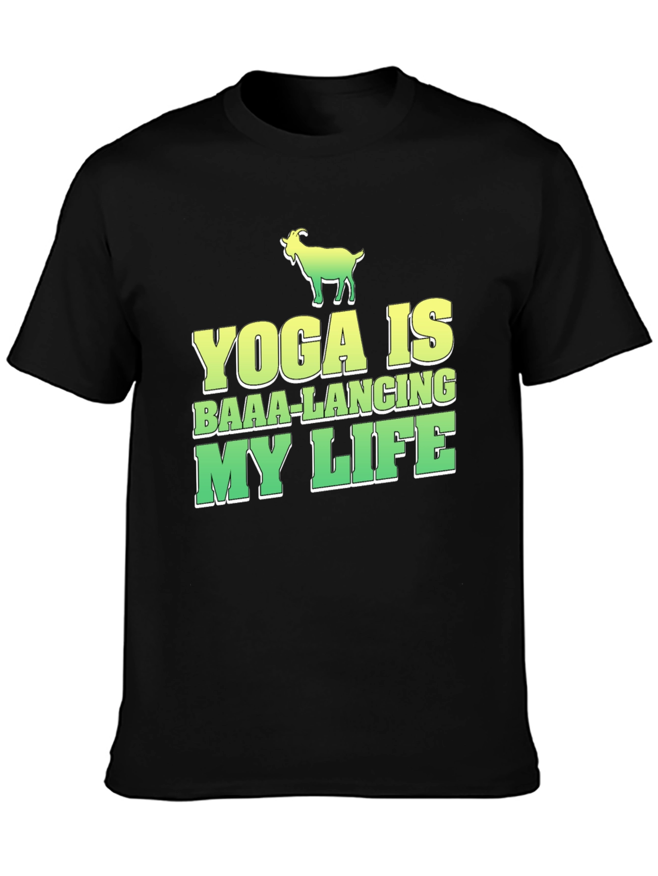 Yoga Goat Balancing Life T-Shirt