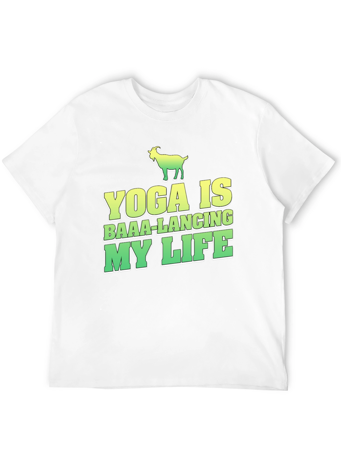 Yoga Goat Balancing Life T-Shirt