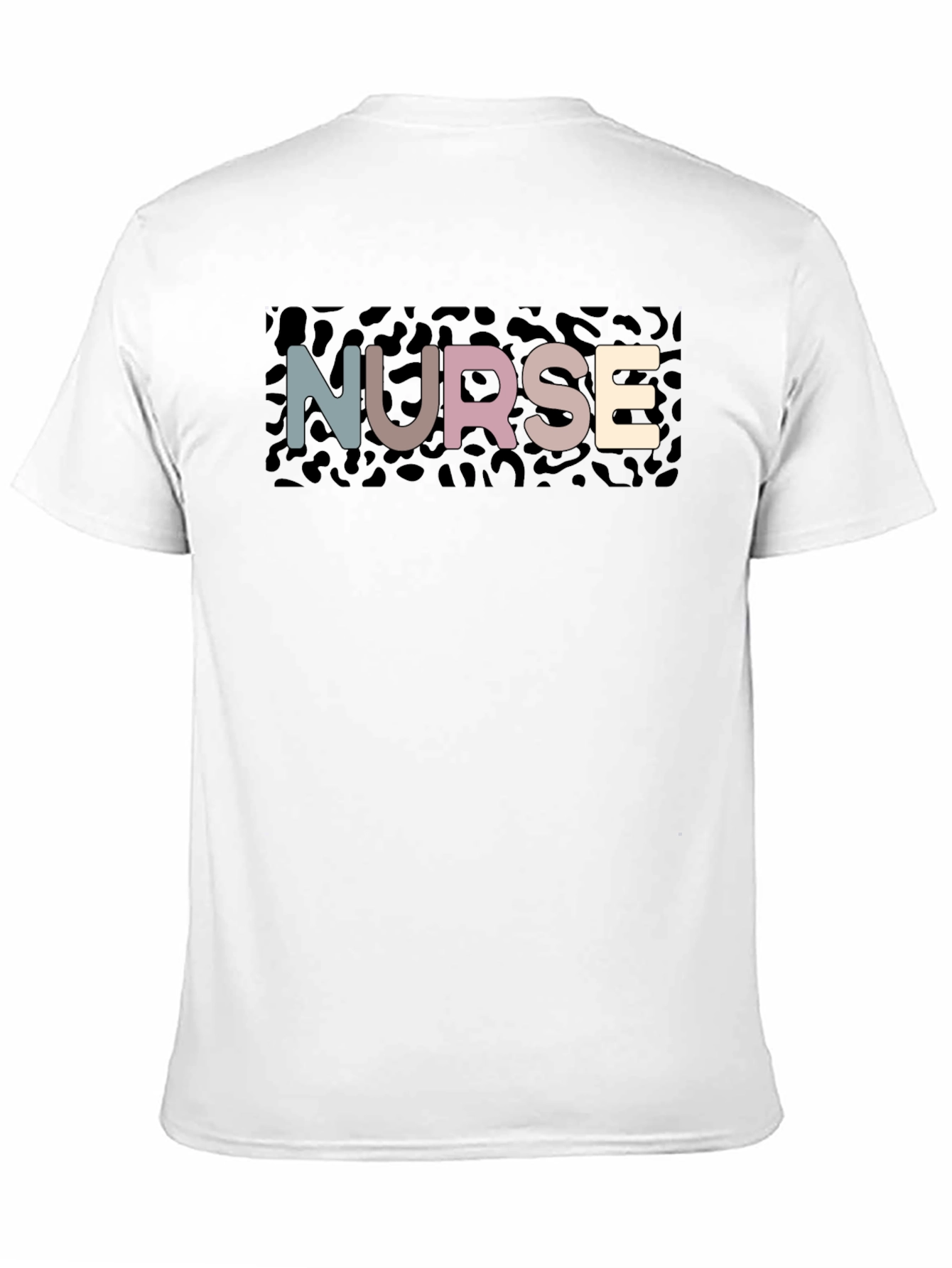 Nurse Leopard Print T-Shirt - Stylish Healthcare Apparel