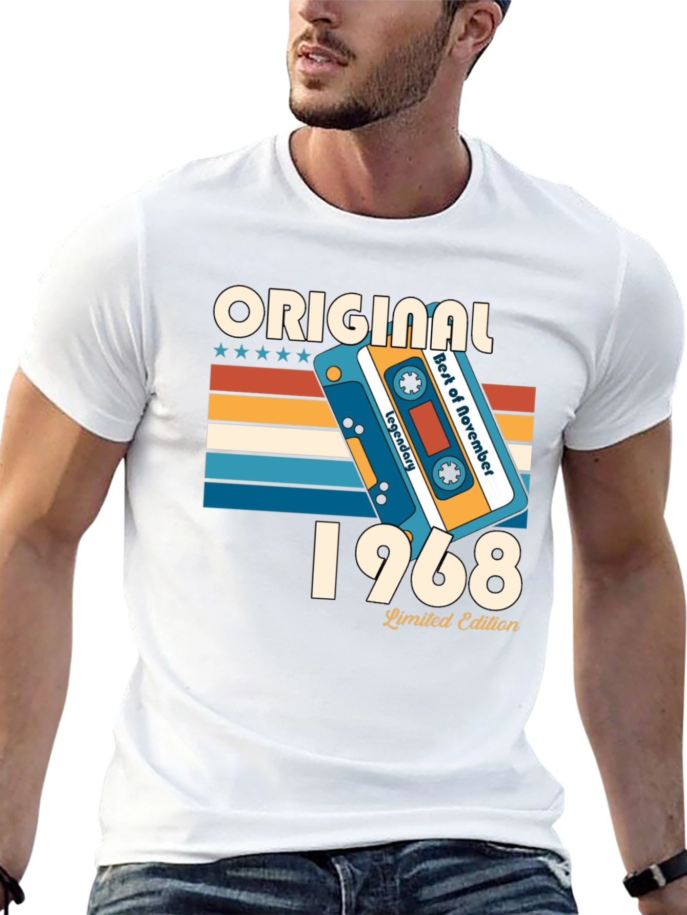 Original 1968 Limited Edition Cassette Tape T-Shirt