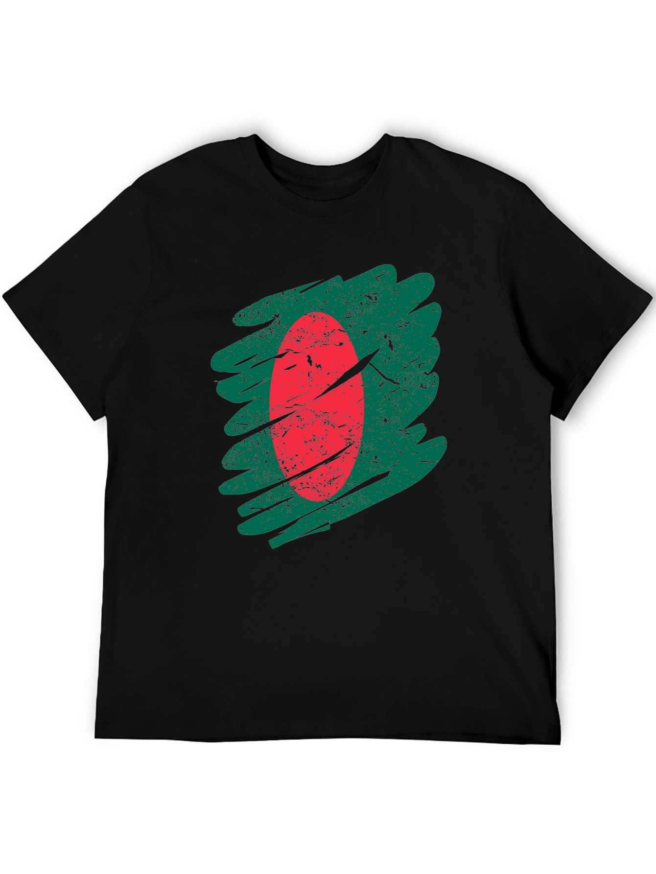 Bangladesh Flag T-Shirt - Distressed Graphic Tee