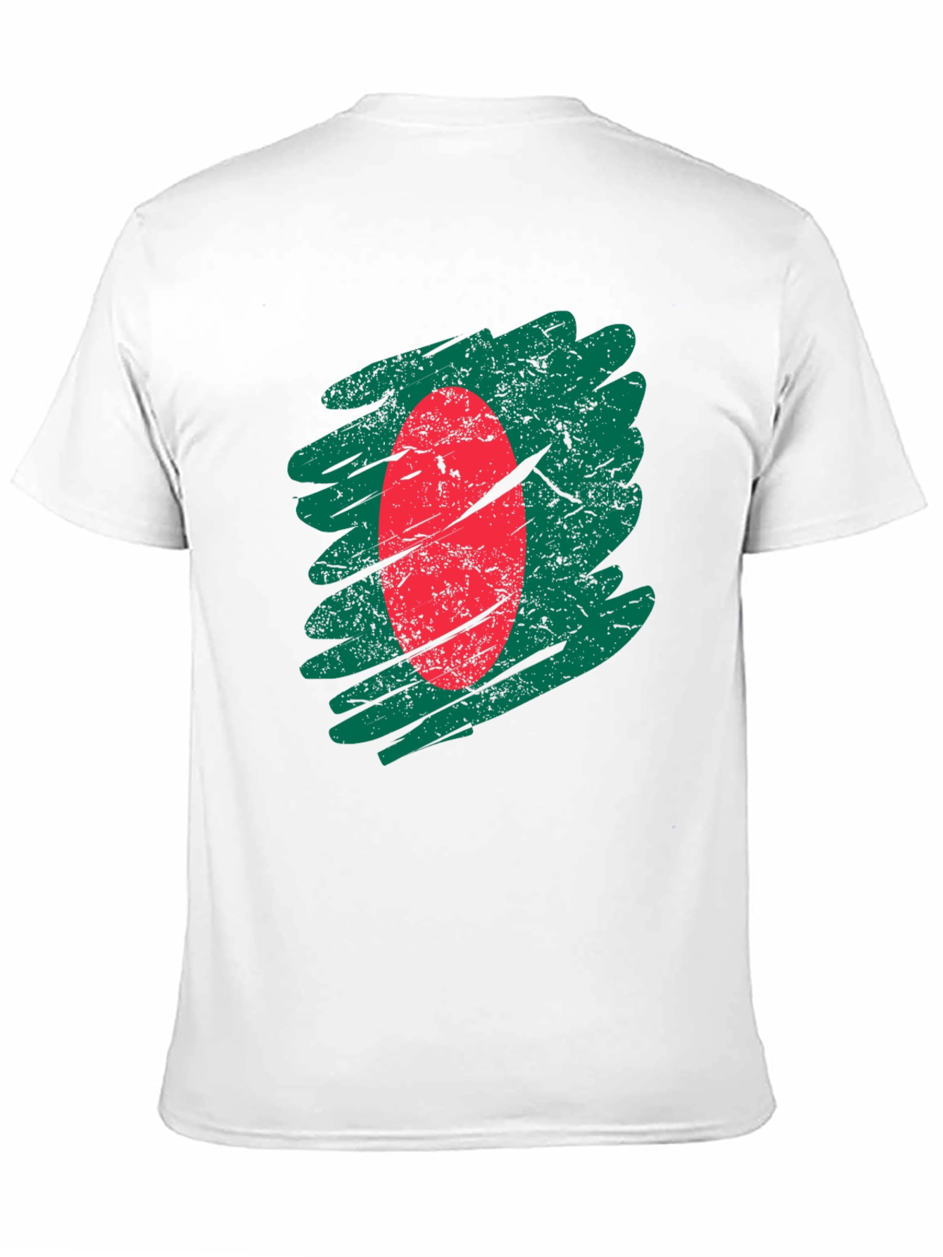 Bangladesh Flag T-Shirt - Distressed Graphic Tee