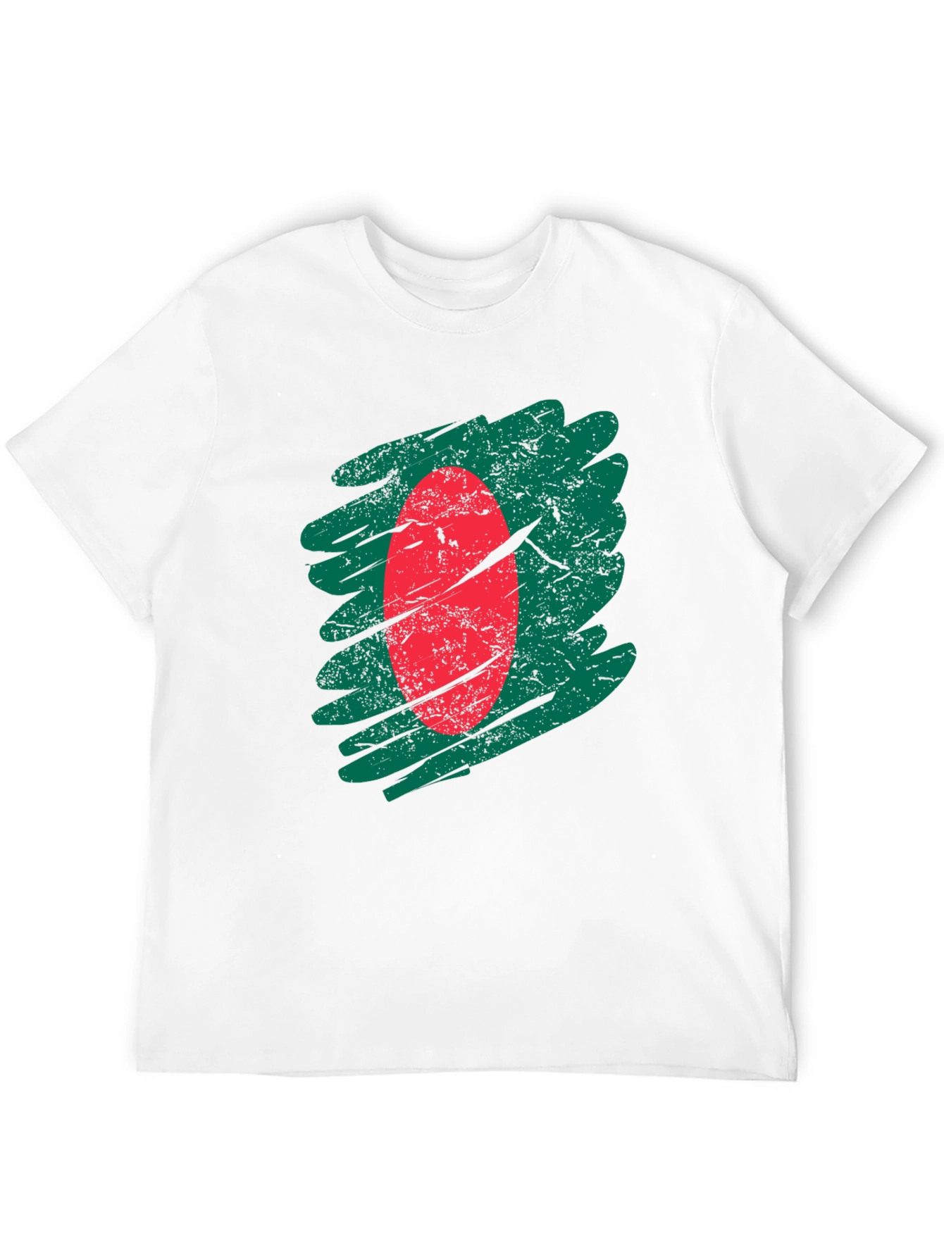 Bangladesh Flag T-Shirt - Distressed Graphic Tee