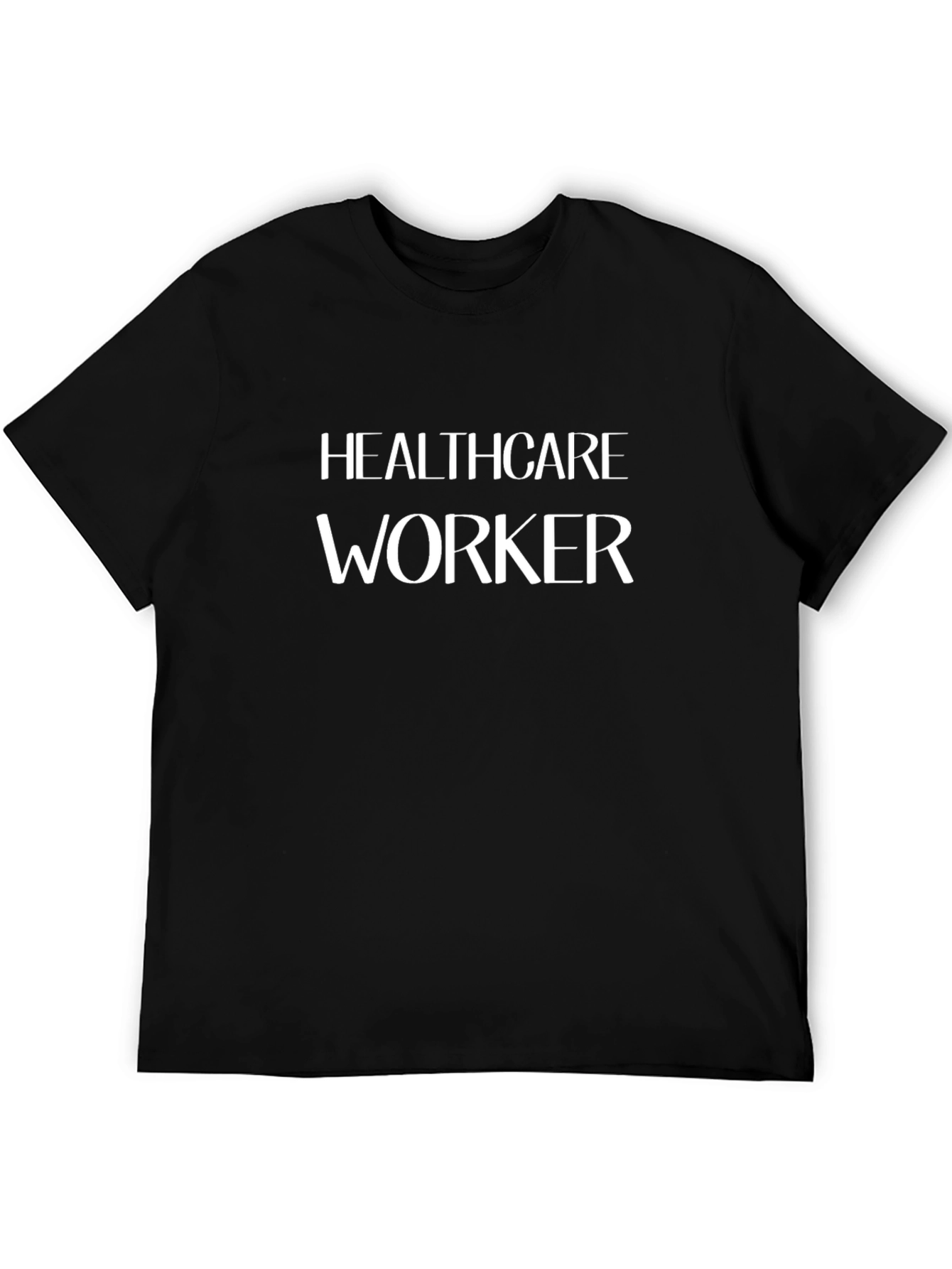 Healthcare Worker Graphic Tee - Unisex Black T-Shirt