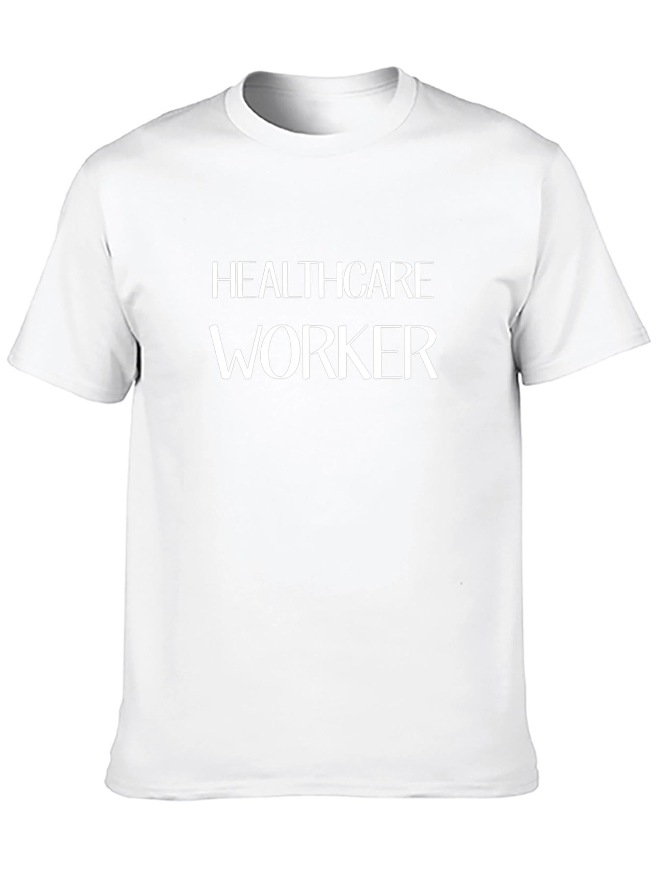 Healthcare Worker Graphic Tee - Unisex Black T-Shirt